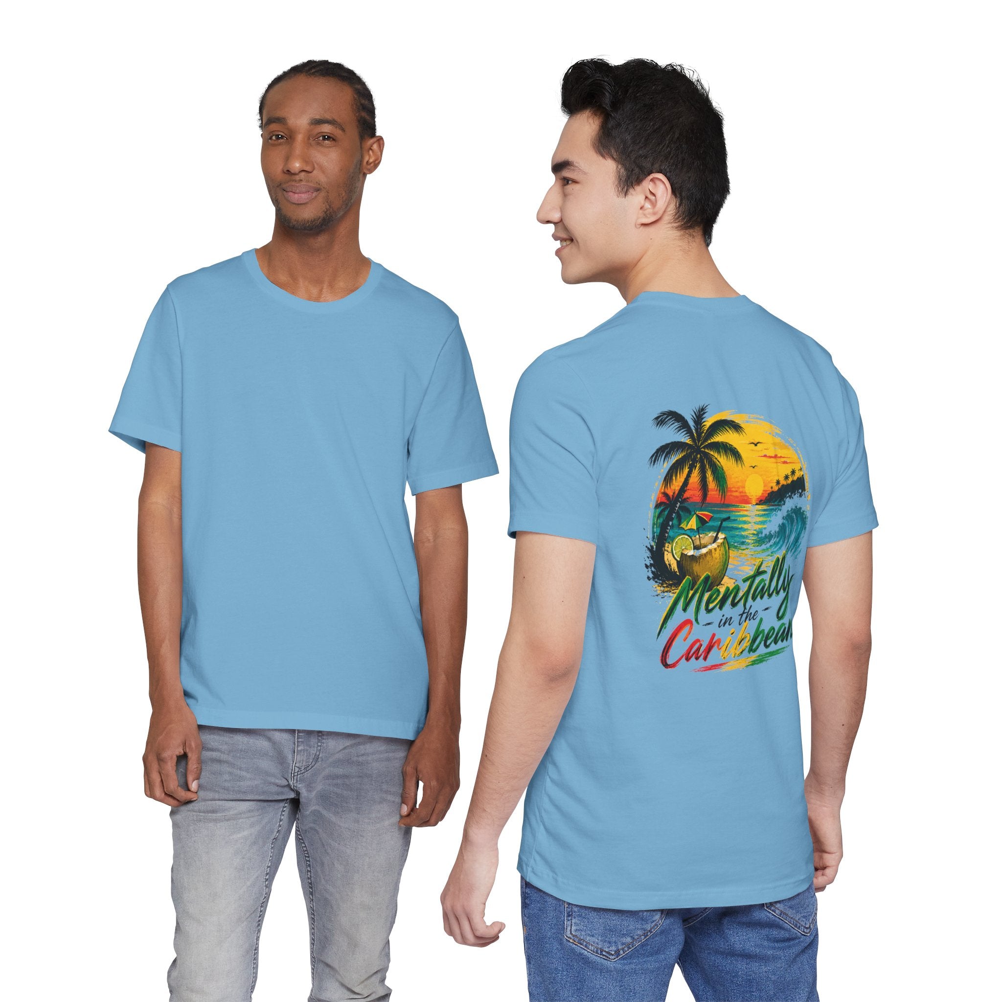 Mentally in the Caribbean | Tropical Vacation Tee