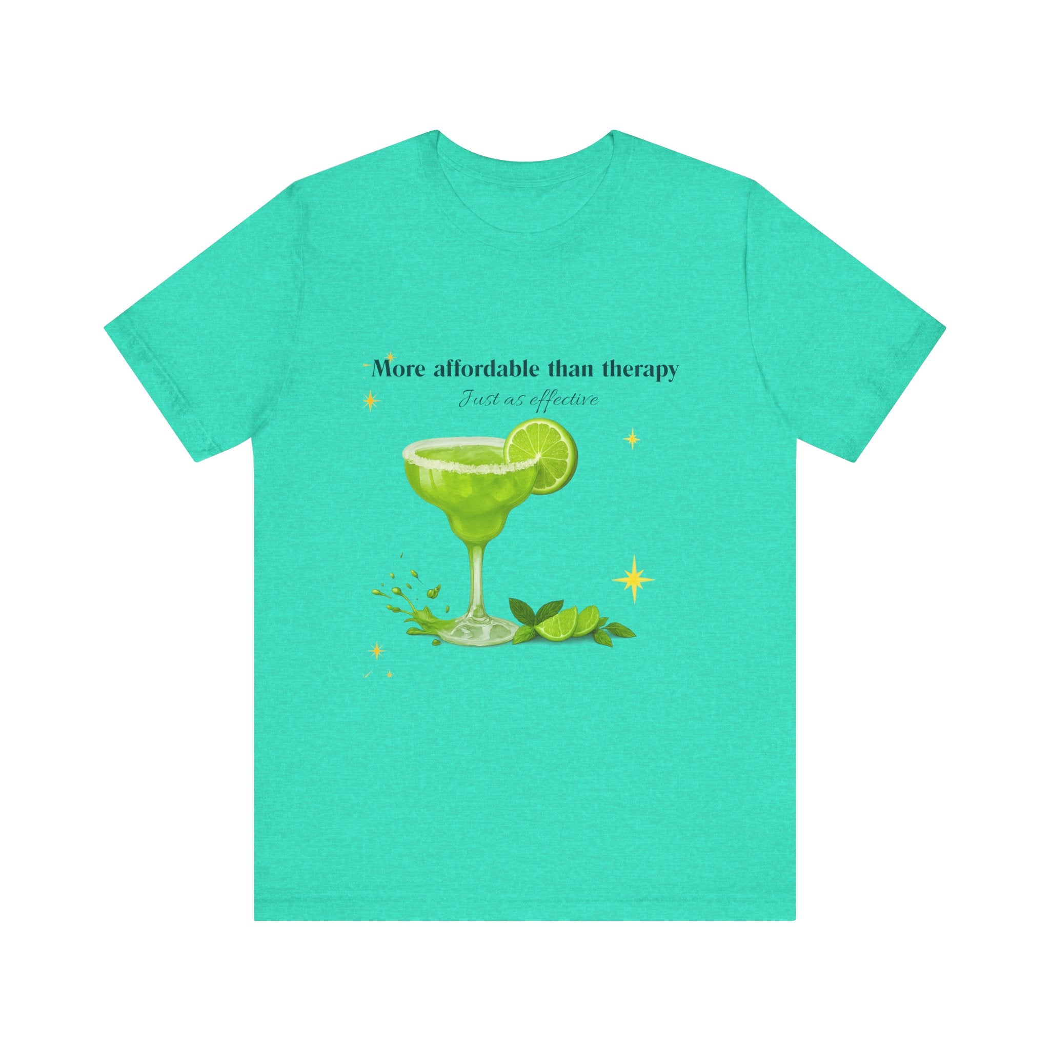 Margarita Therapy T-Shirt – Funny Summer Cocktail Tee, Unisex Humor Shirt for Taco Tuesday, Girls Brunch, or Beach Vibes
