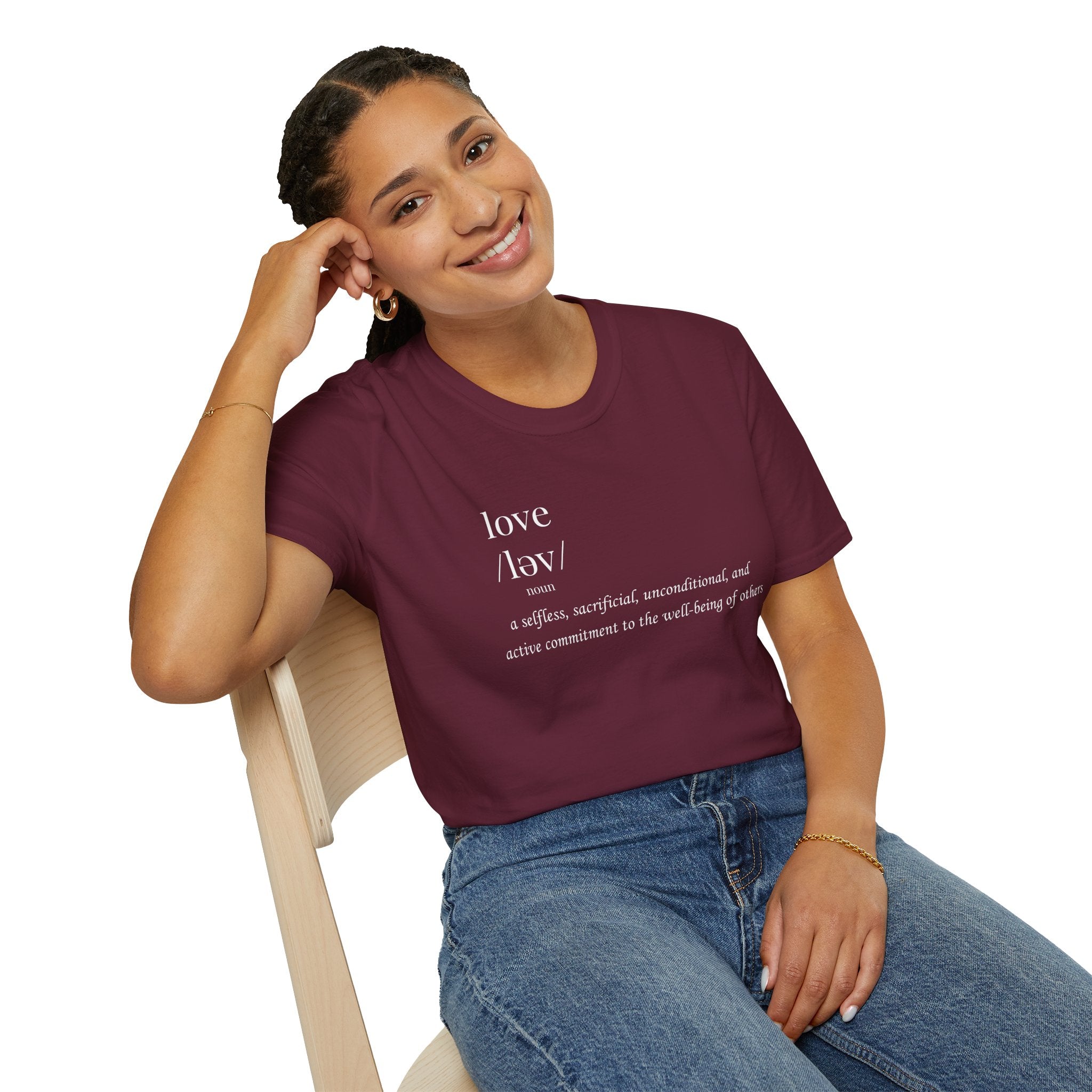 Love Definition T-Shirt | Meaningful Minimalist Graphic Tee