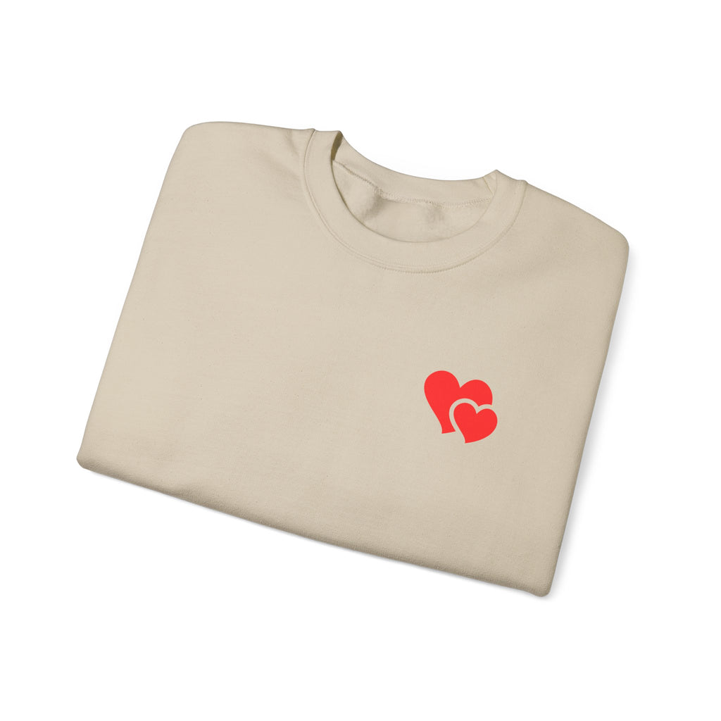 Minimal Heart Valentine Sweatshirt | Cozy Romantic Pullover
