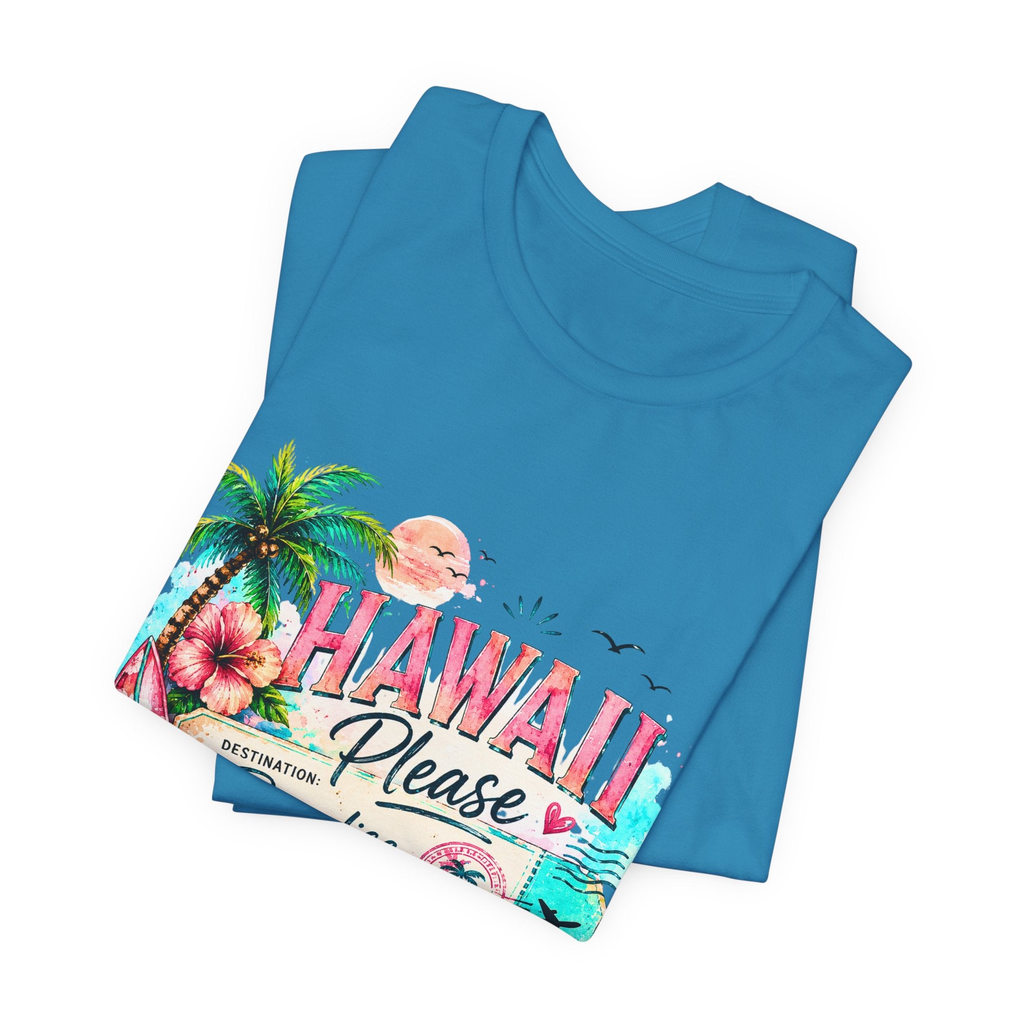 Hawaii Please Paradise Vintage Surf T-Shirt