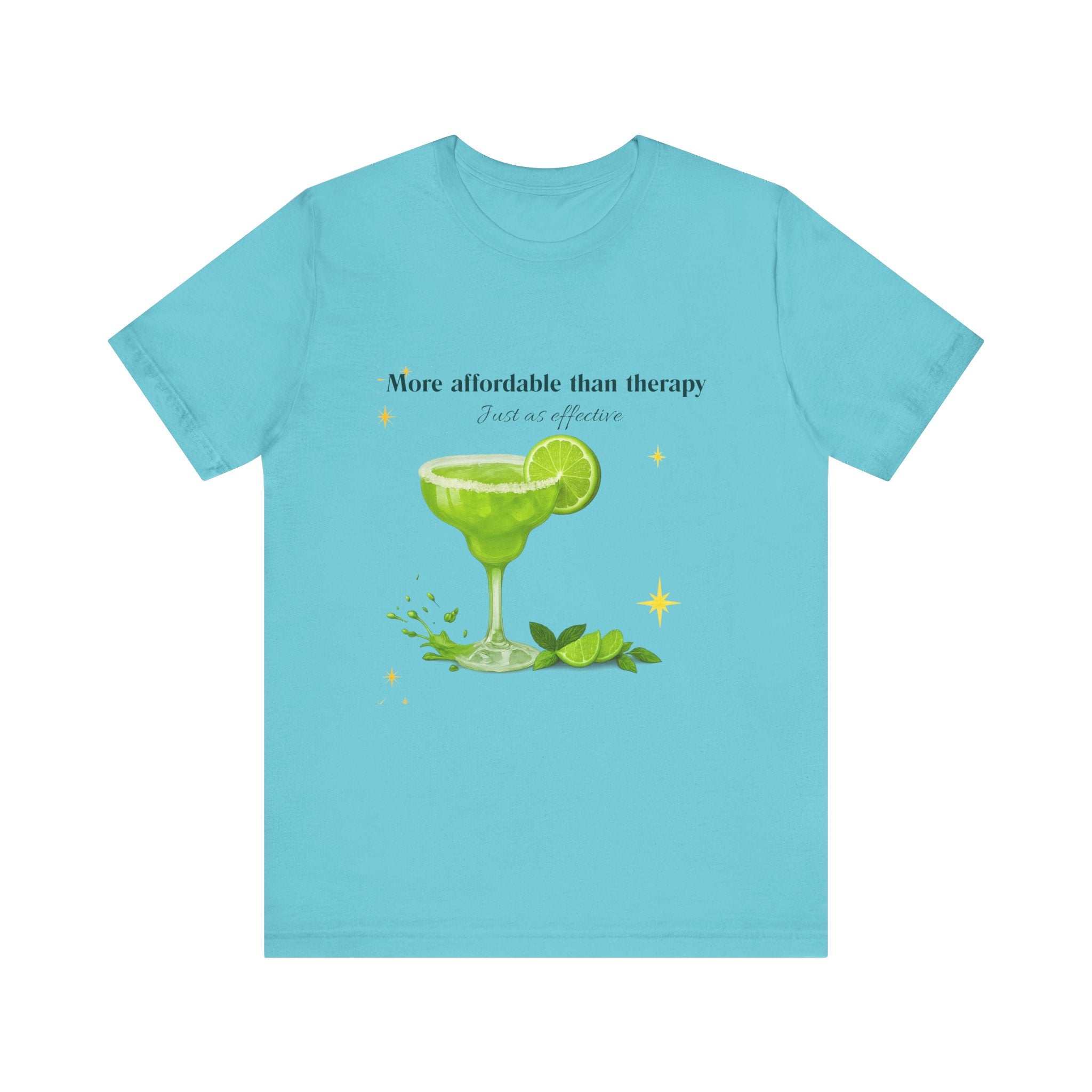 Margarita Therapy T-Shirt – Funny Summer Cocktail Tee, Unisex Humor Shirt for Taco Tuesday, Girls Brunch, or Beach Vibes