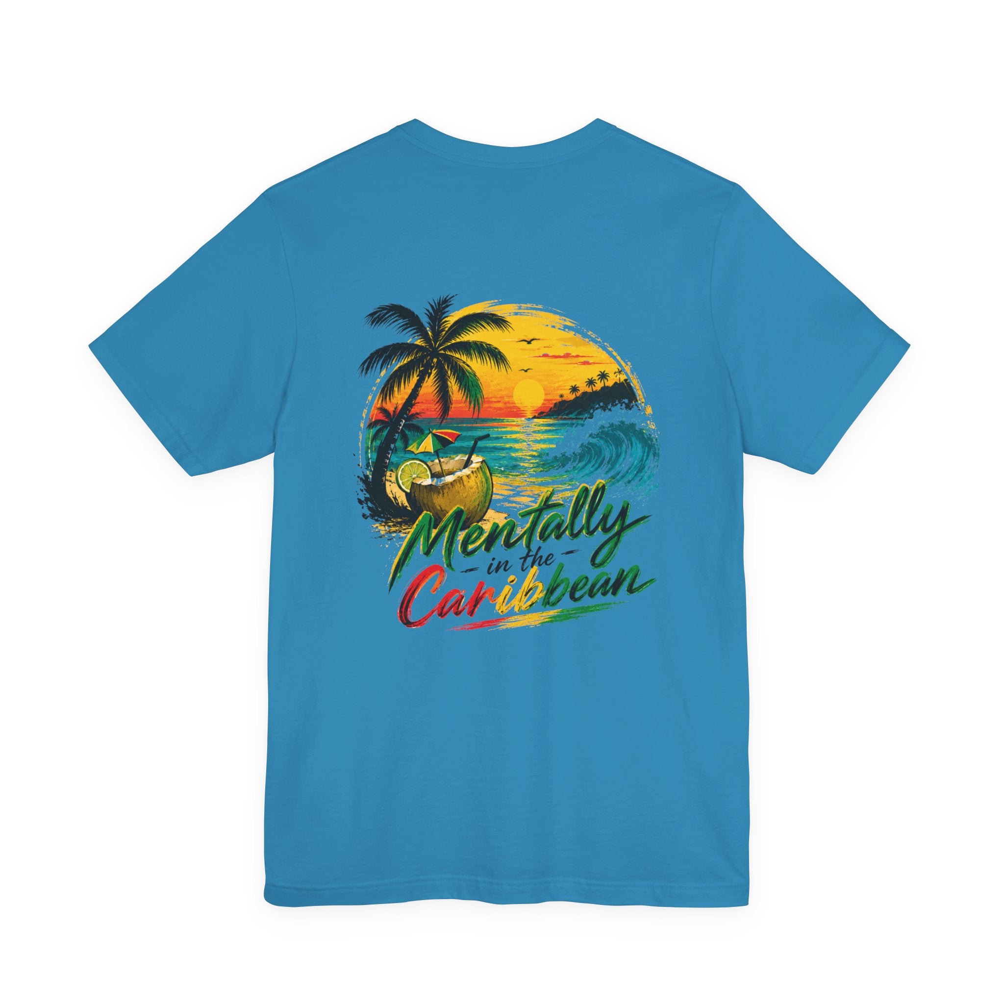 Mentally in the Caribbean | Tropical Vacation Tee