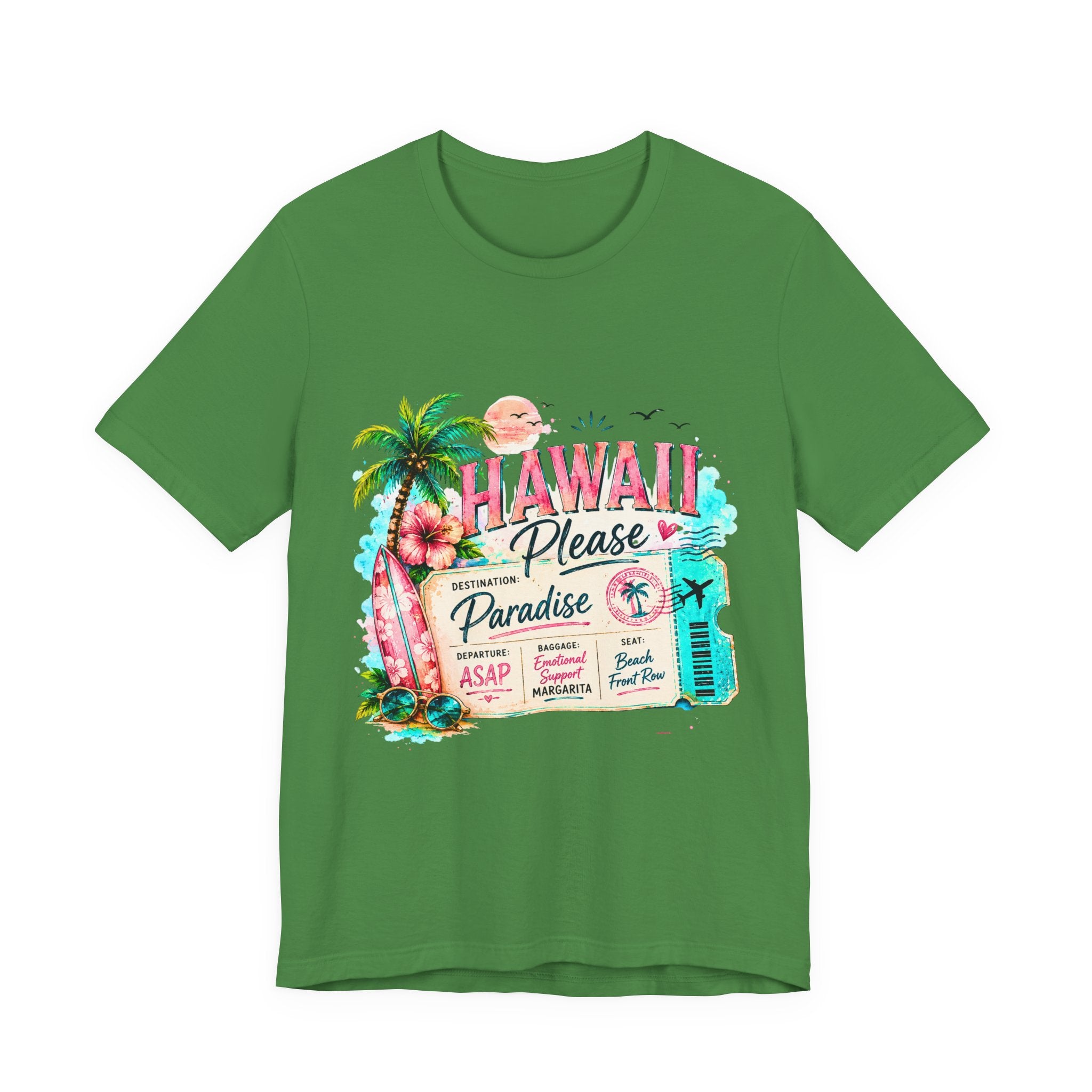 Hawaii Please Paradise Vintage Surf T-Shirt