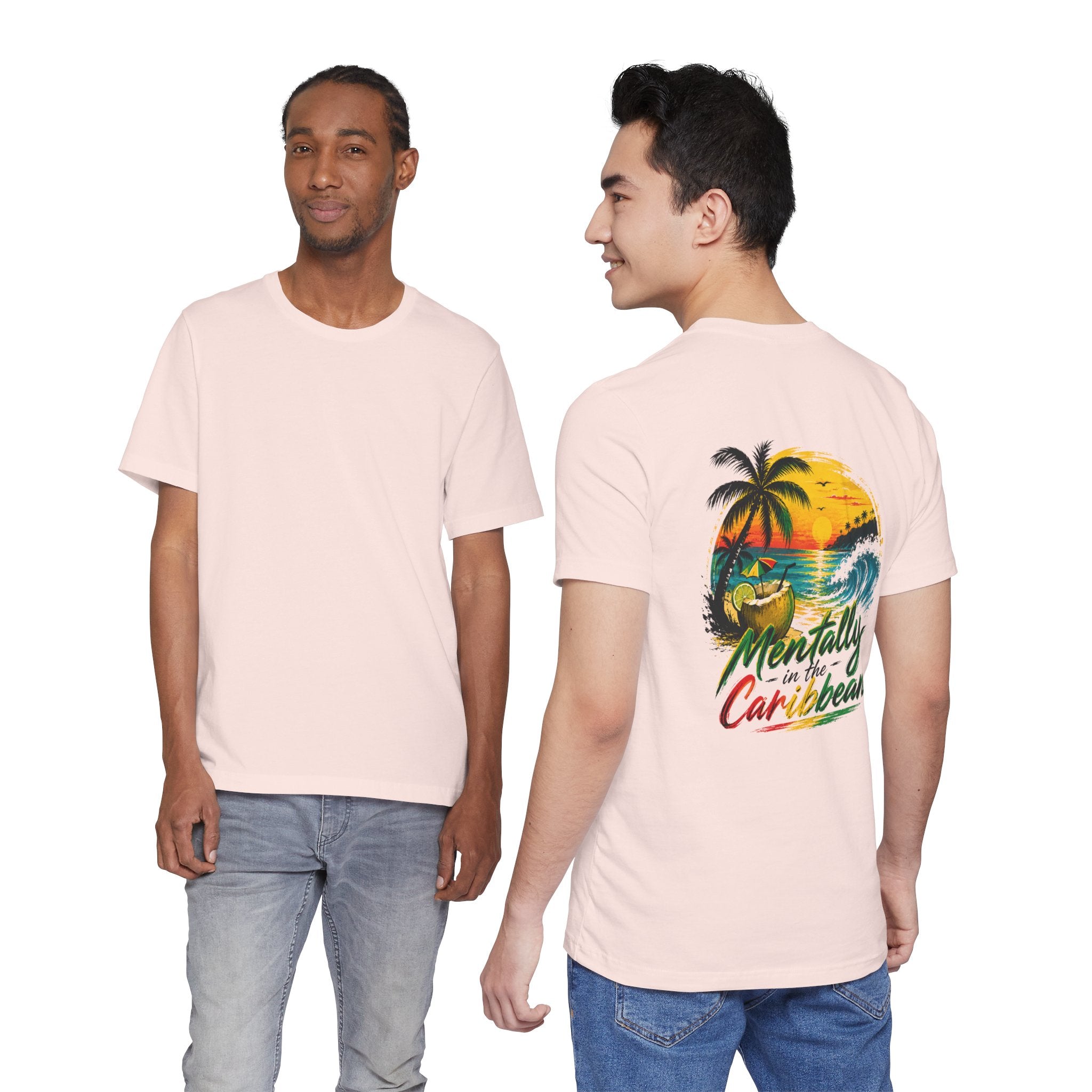 Mentally in the Caribbean | Tropical Vacation Tee