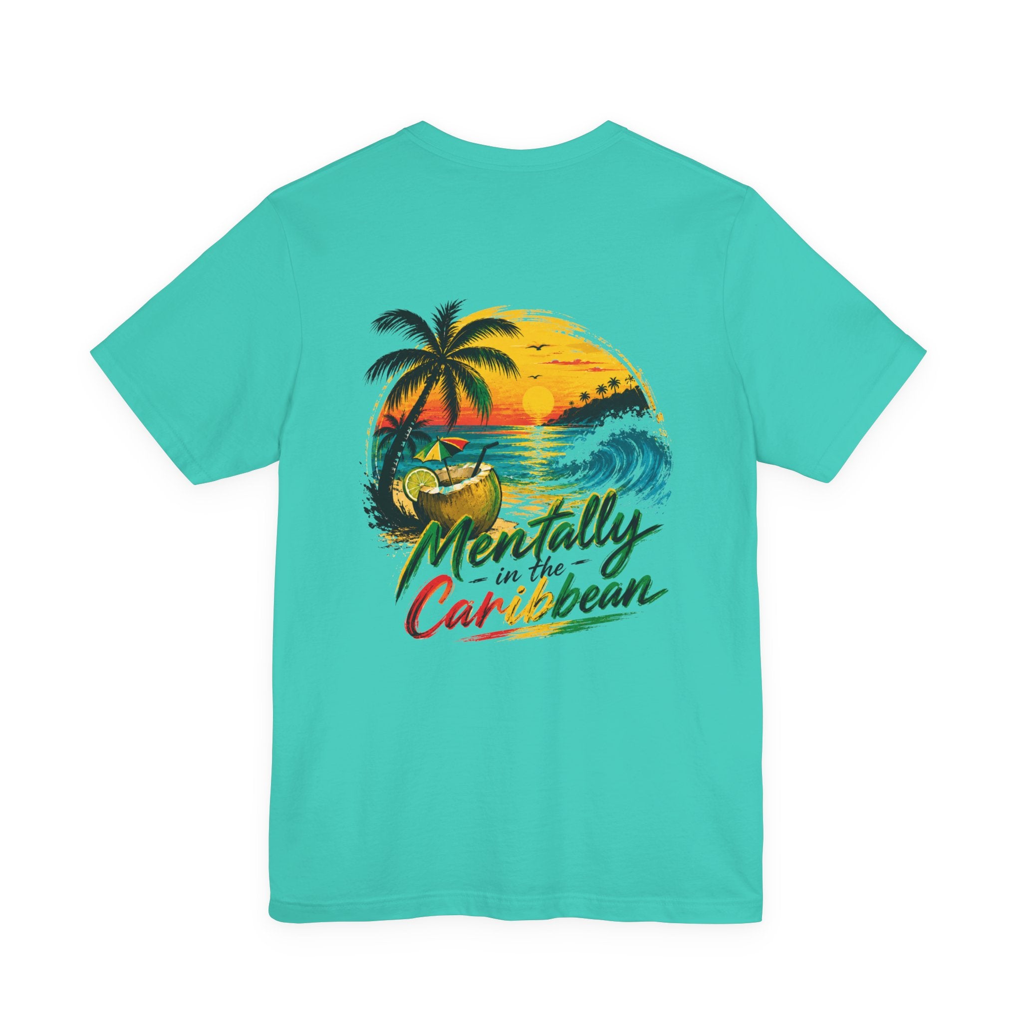 Mentally in the Caribbean | Tropical Vacation Tee