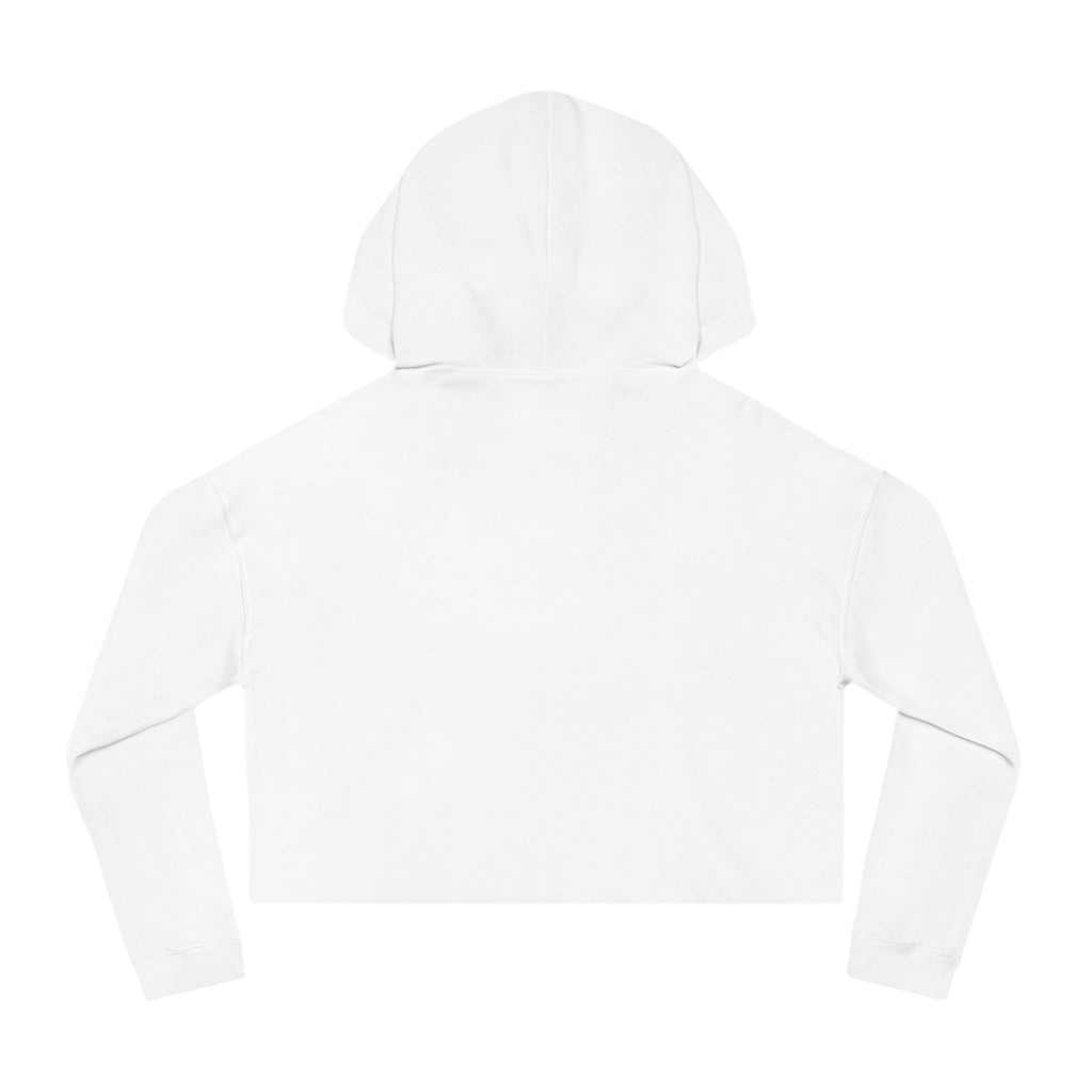Cozy Pajama Girl Cropped Hoodie | Trendy Self-Care Hoodie for Women | Comfy Feminine Lounge Wear