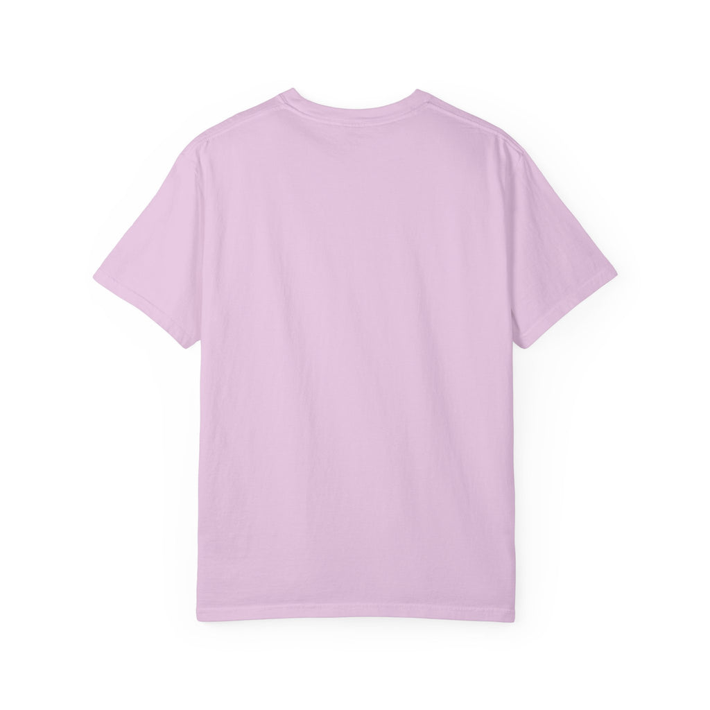 No Bra Today Shirt | Funny Sassy Quote Tee for Women | Pink Crown and Emoji Comfort Tee | Soft Unisex Garment-Dyed T-Shirt