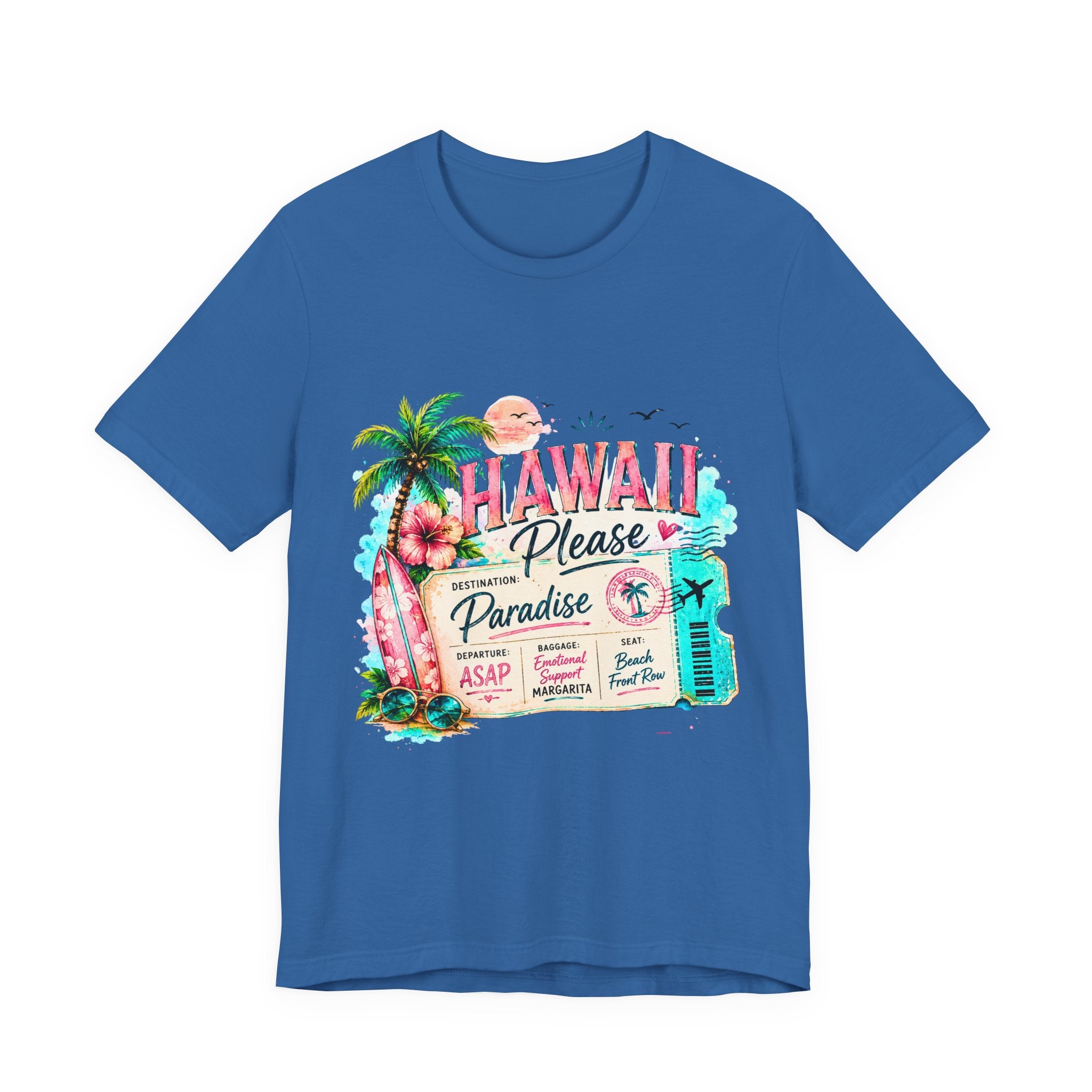 Hawaii Please Paradise Vintage Surf T-Shirt