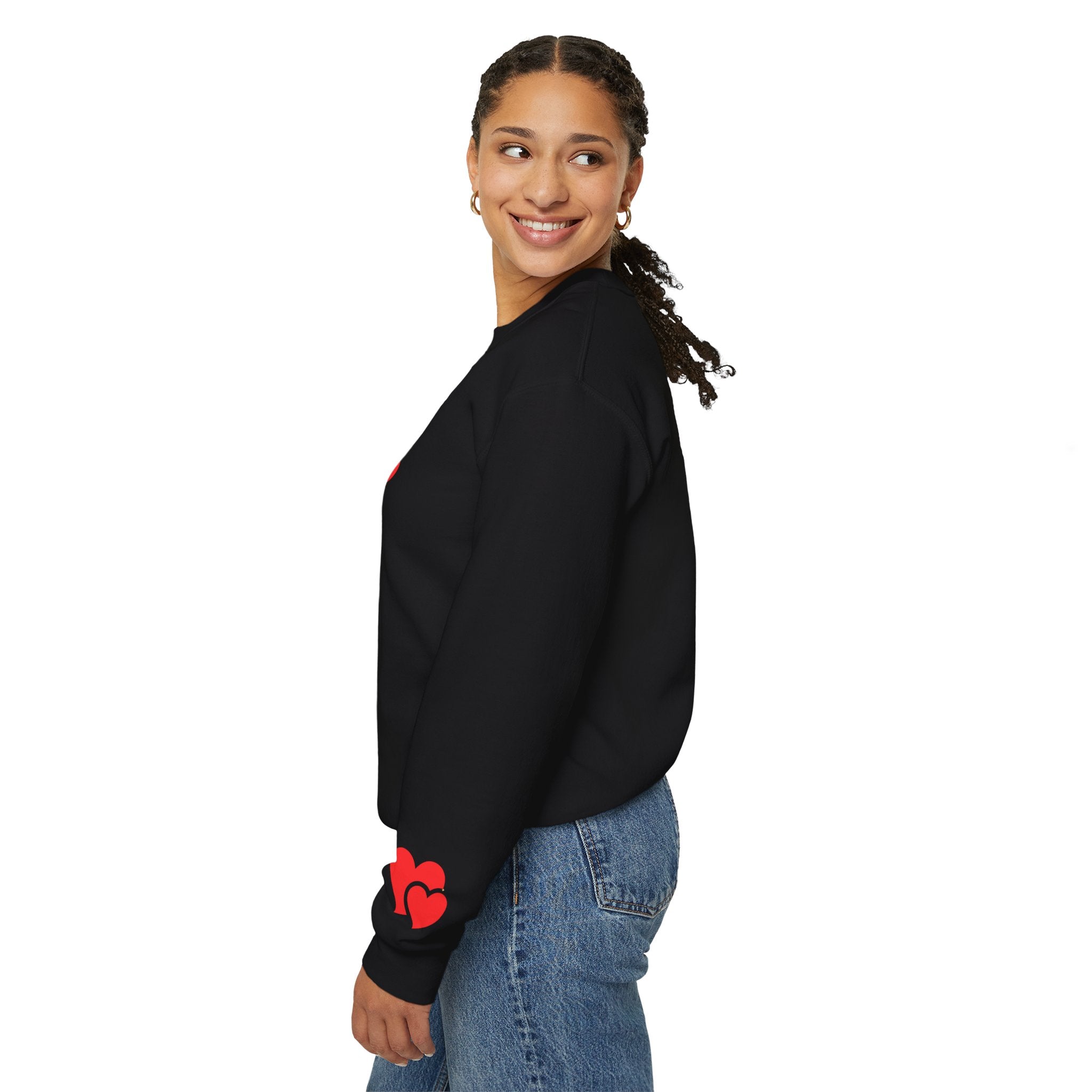 Minimal Heart Valentine Sweatshirt | Cozy Romantic Pullover
