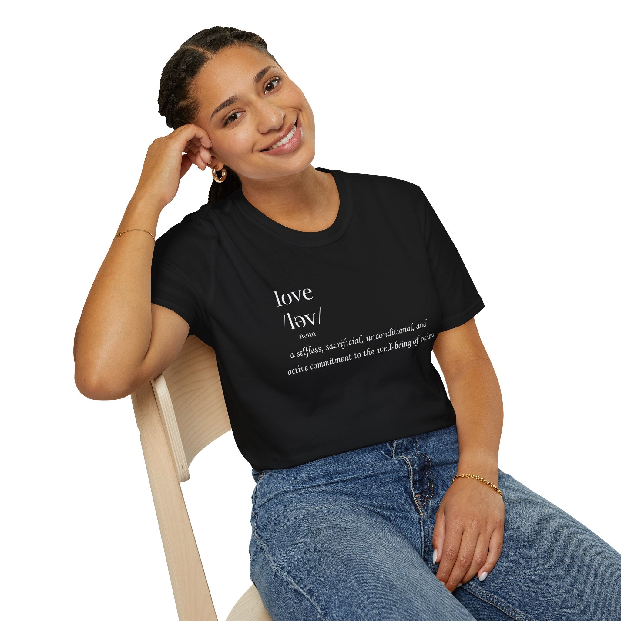 Love Definition T-Shirt | Meaningful Minimalist Graphic Tee