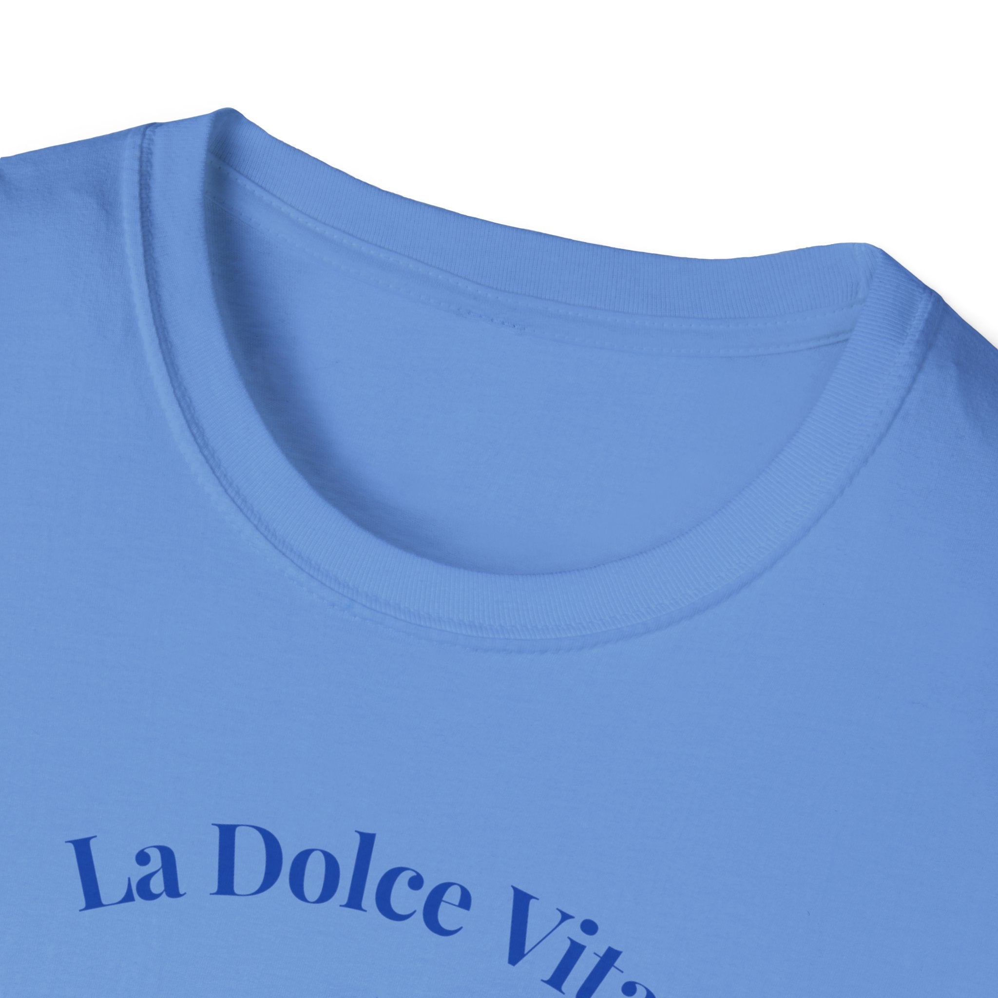 La Dolce Vita Graphic Tee | Floral Lemon & Lavender T-Shirt | Unisex Softstyle.