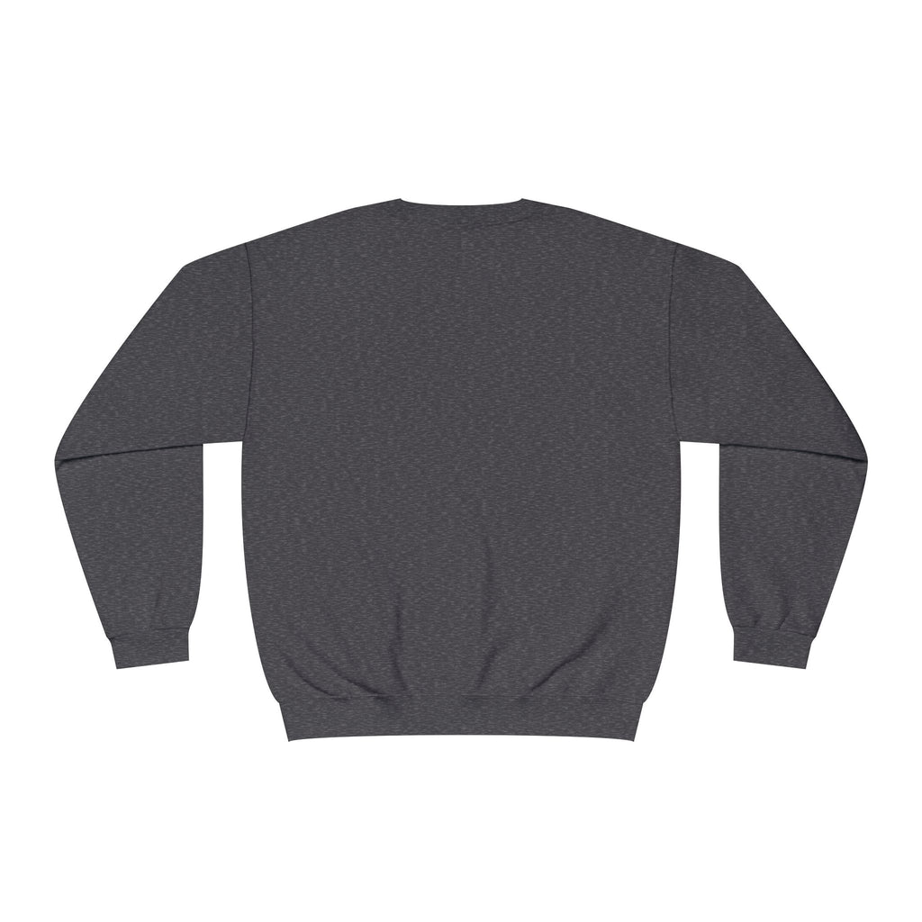 Classic White Crewneck Sweatshirt – Unisex Cozy Pullover