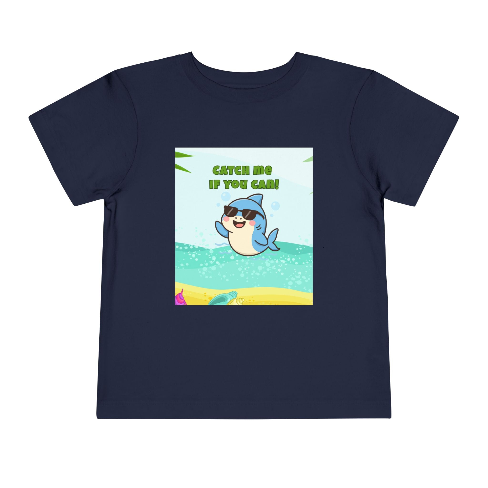 Catch Me If You Can Shark T-Shirt – Cute Toddler Tee, Fun Summer Kids Shirt