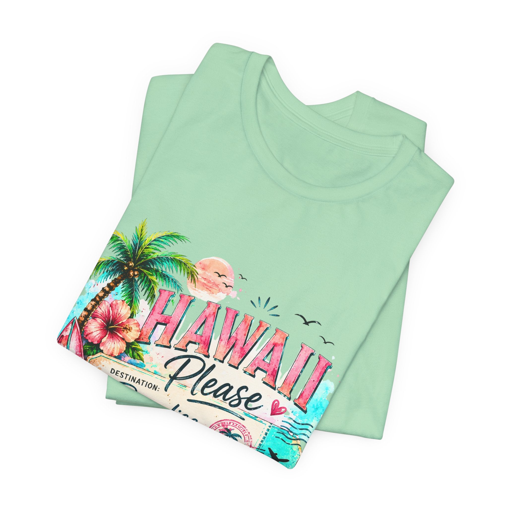 Hawaii Please Paradise Vintage Surf T-Shirt
