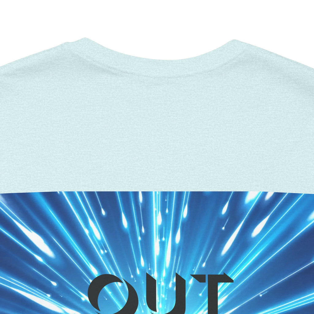 Out of the Matrix – Futuristic Graphic Statement T-Shirt