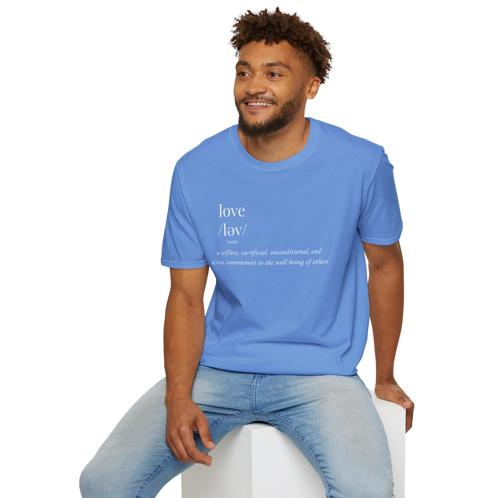 Love Definition T-Shirt | Meaningful Minimalist Graphic Tee