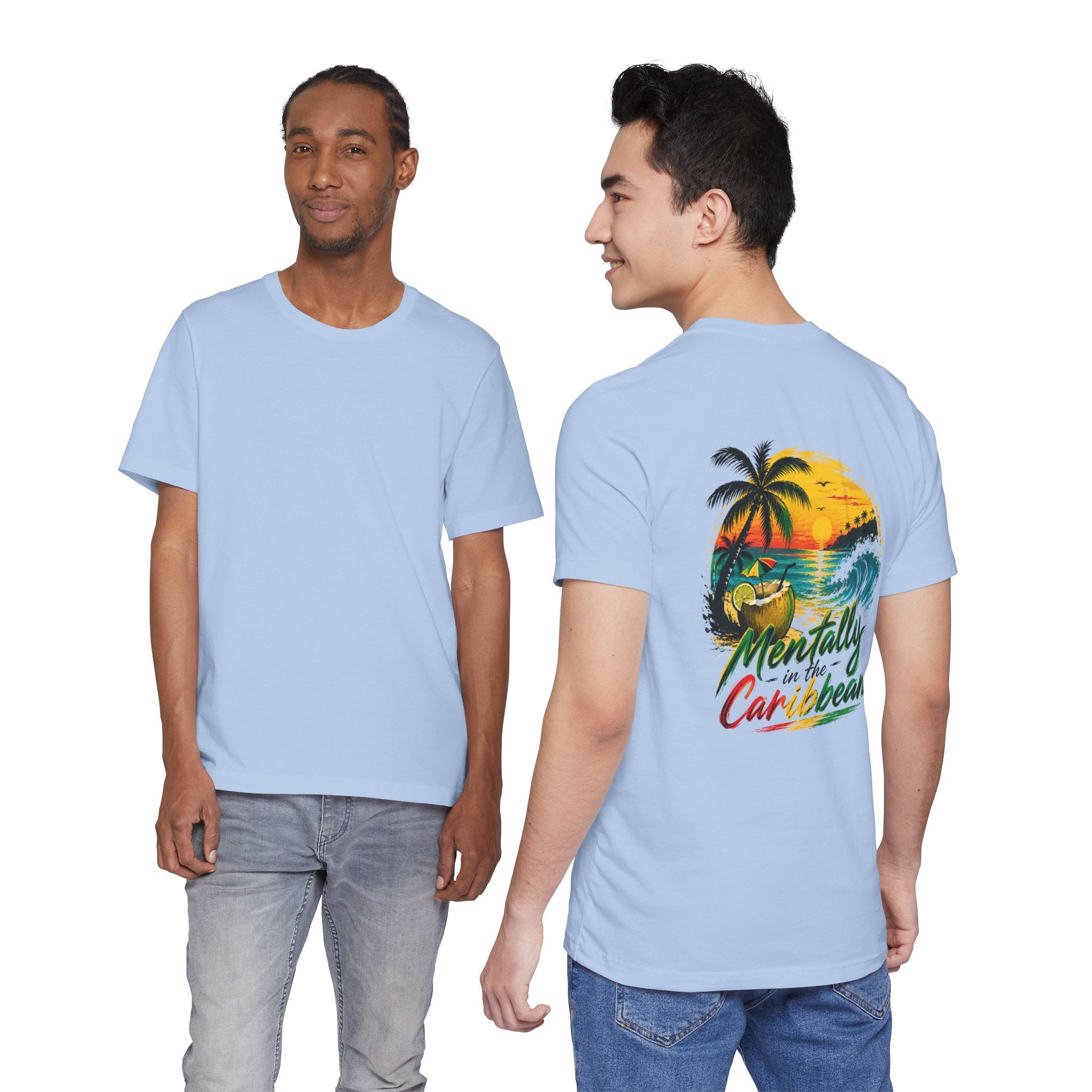 Mentally in the Caribbean | Tropical Vacation Tee