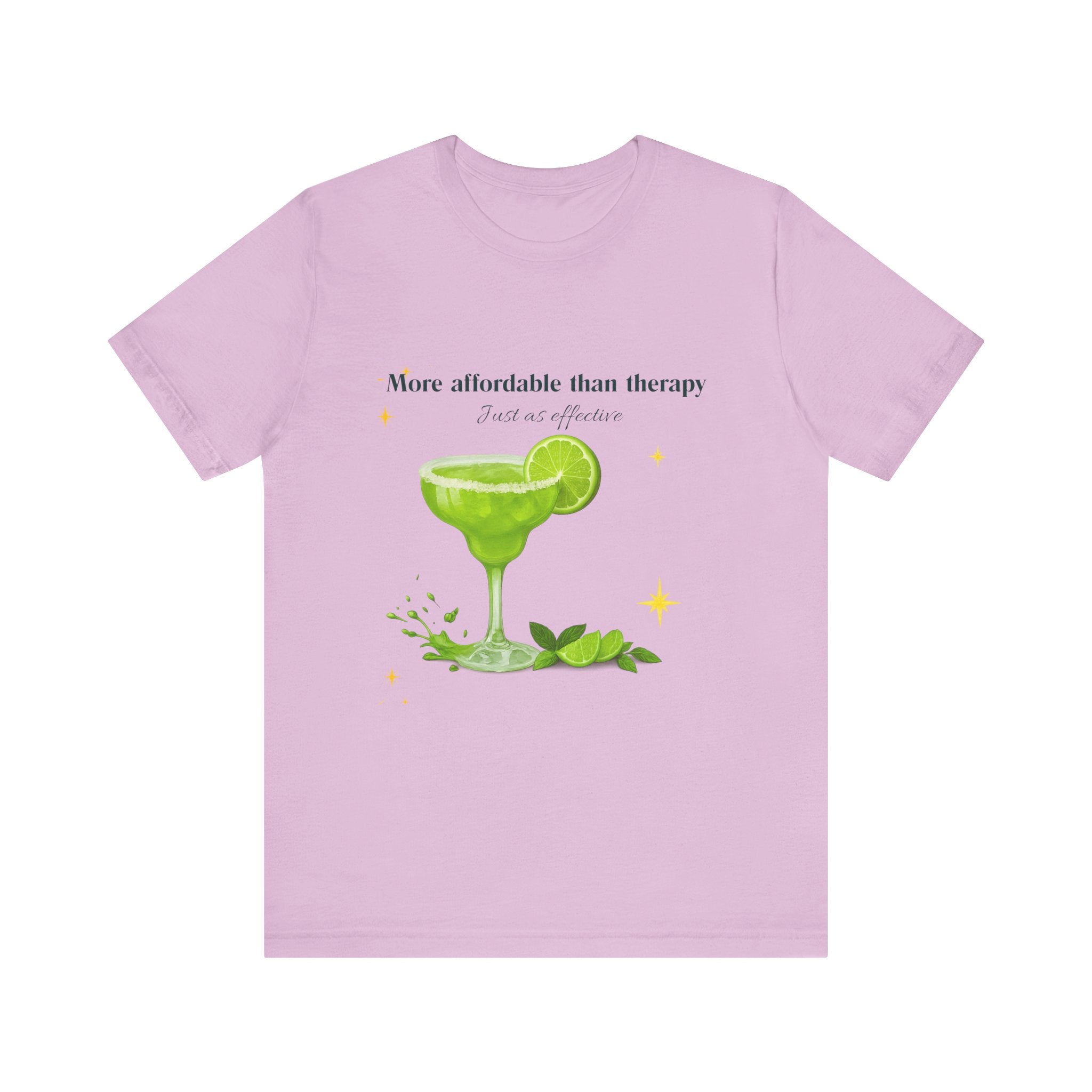 Margarita Therapy T-Shirt – Funny Summer Cocktail Tee, Unisex Humor Shirt for Taco Tuesday, Girls Brunch, or Beach Vibes