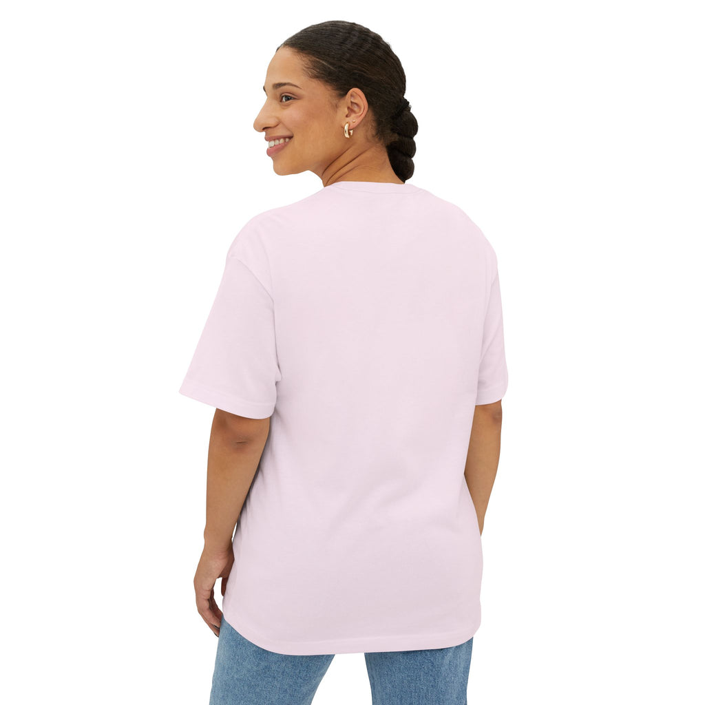 Unisex Oversized Boxy Tee - NO BRA TODAY, Casual Lounge Shirt, Comfy T-Shirt for Relaxation, Perfect Gift for Self-Care