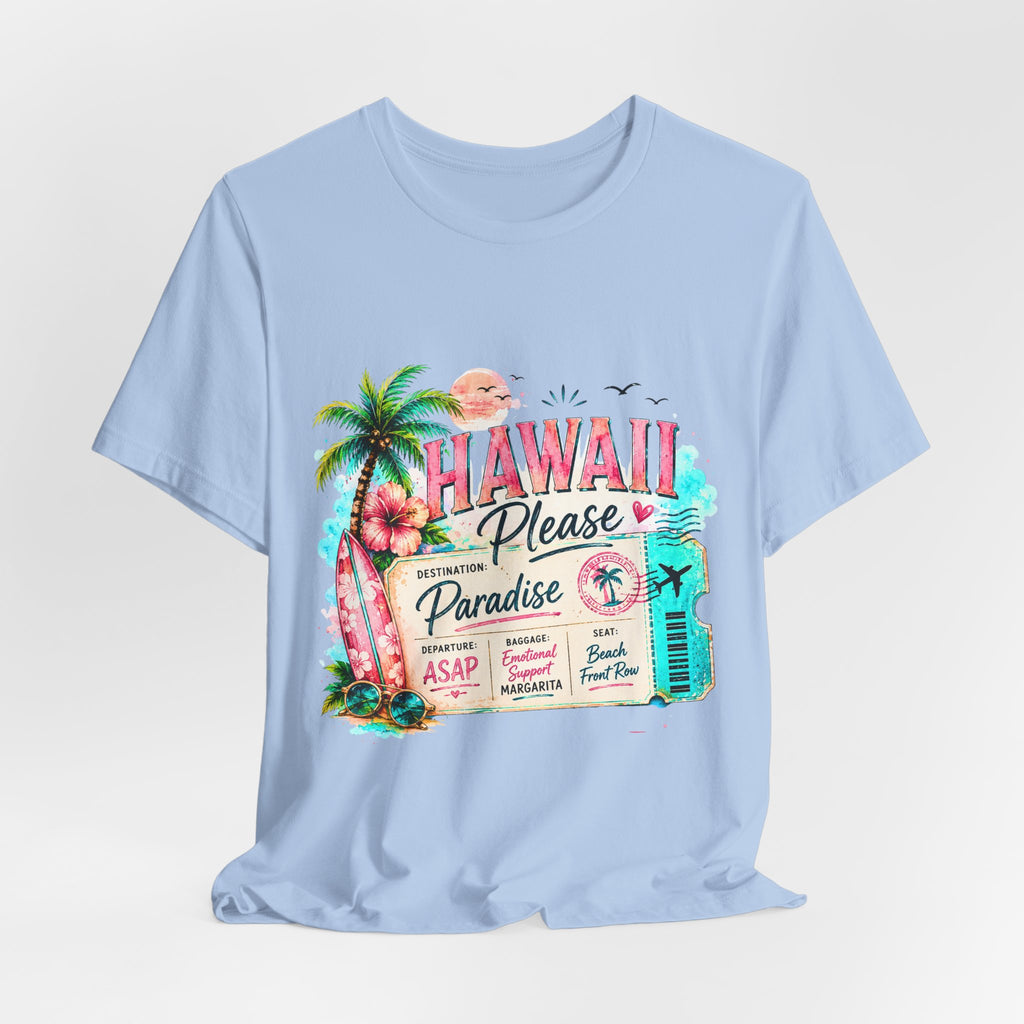 Hawaii Please Paradise Vintage Surf T-Shirt
