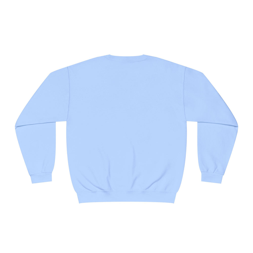 Classic White Crewneck Sweatshirt – Unisex Cozy Pullover