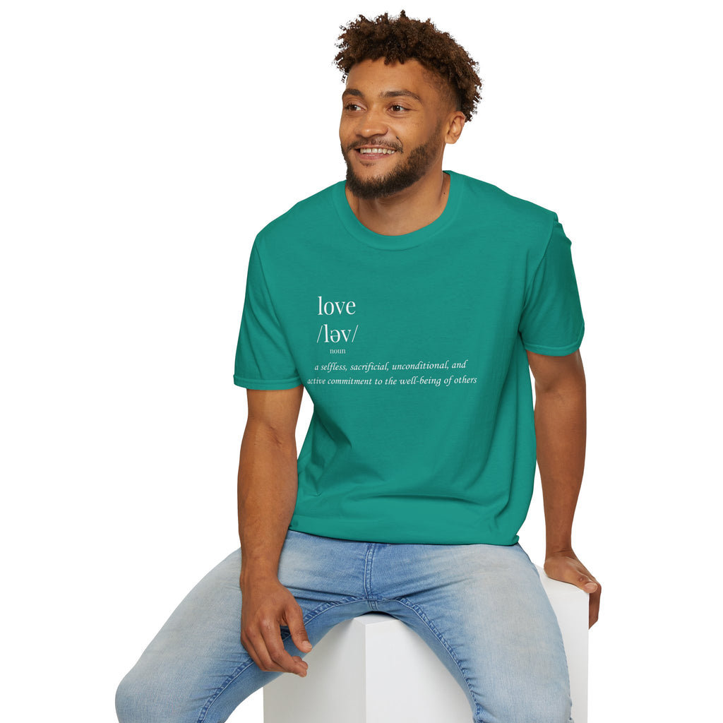 Love Definition T-Shirt | Meaningful Minimalist Graphic Tee
