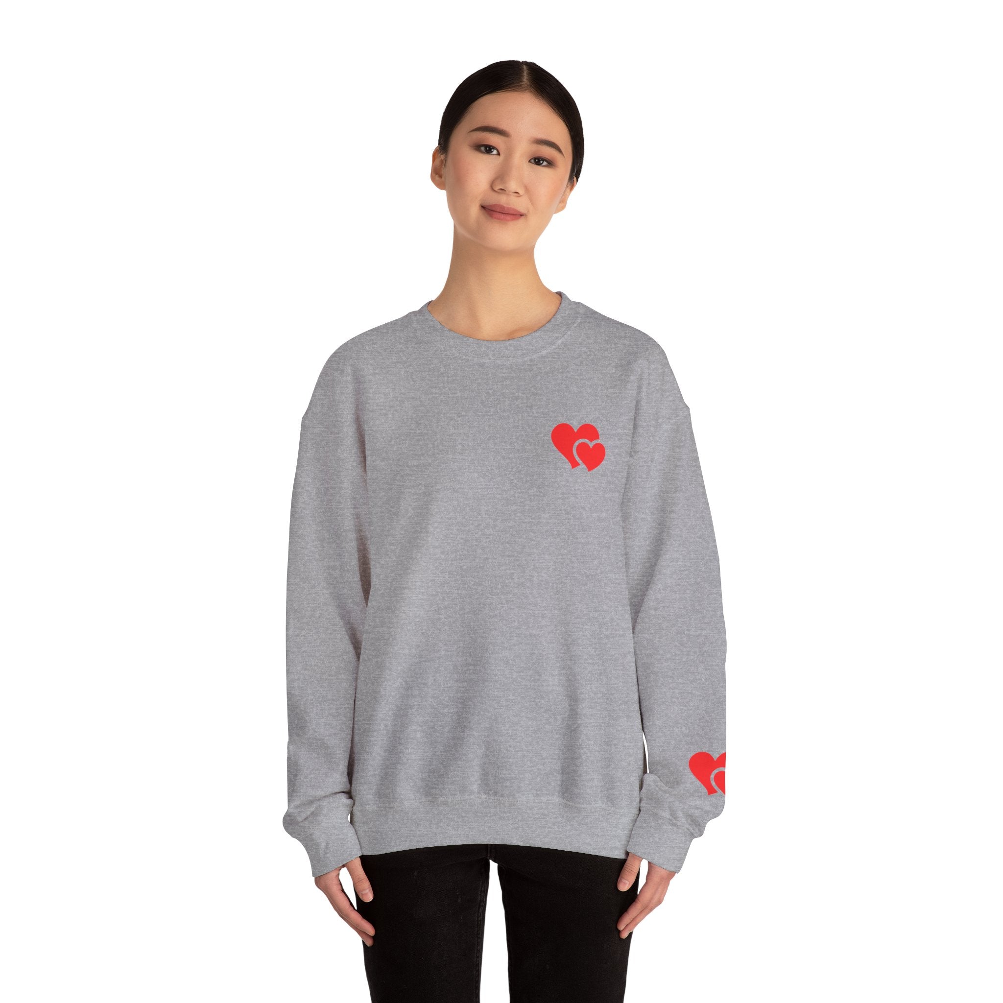 Minimal Heart Valentine Sweatshirt | Cozy Romantic Pullover