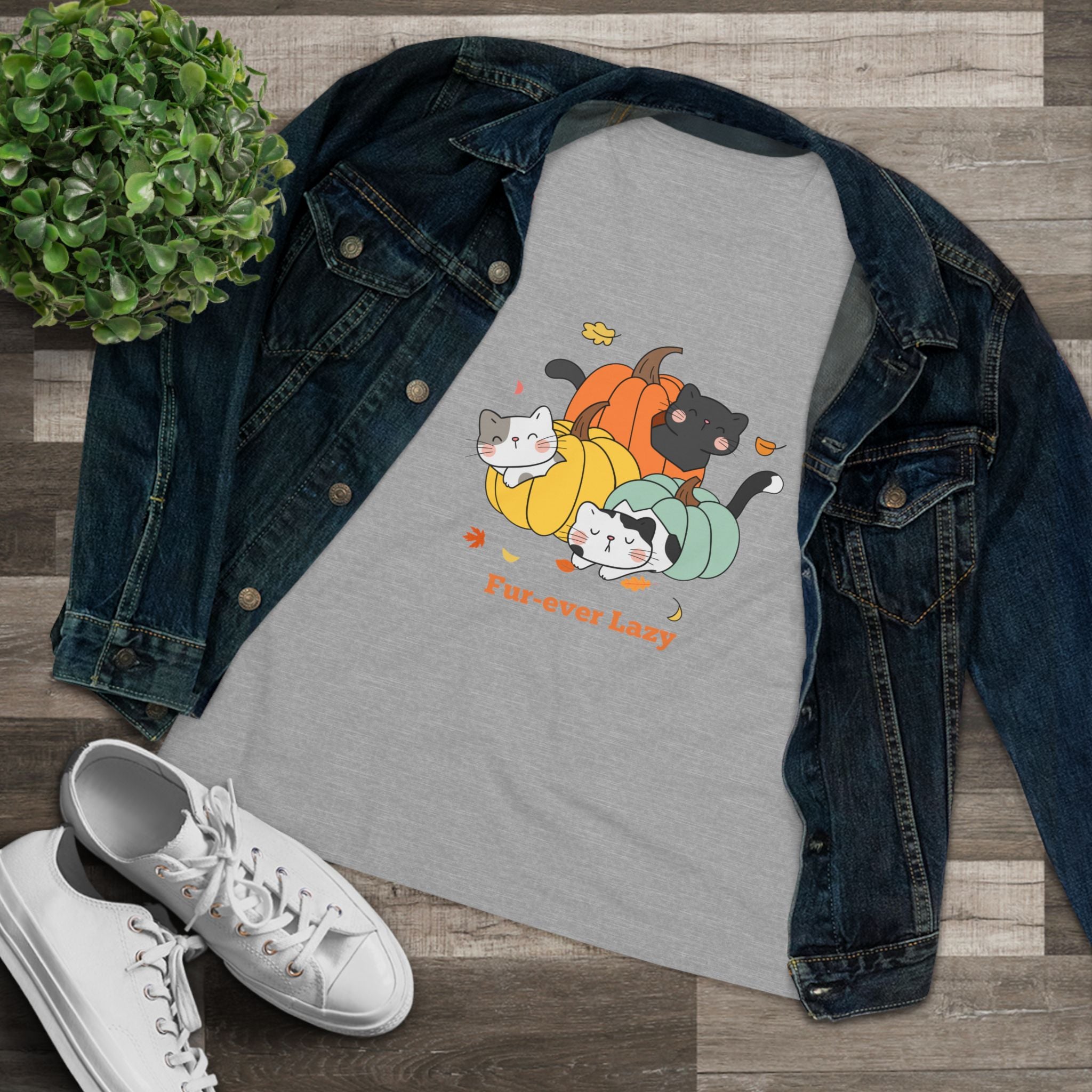 Cute Cat Lovers Tee, Funny Cat Apparel, Gift for Pet Owners, Lazy Cat Shirt, Fall Fashion