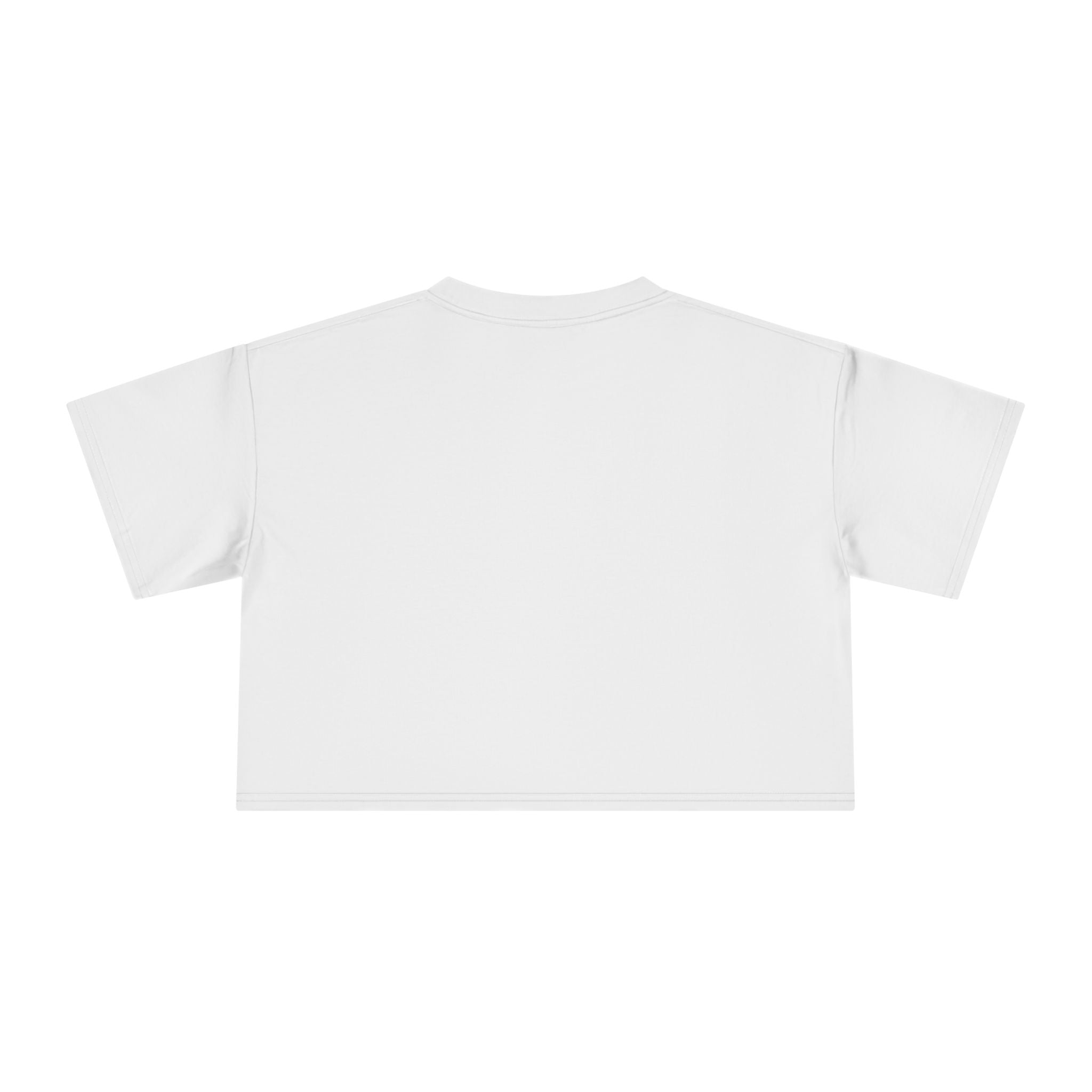 Plain white t-shirt on a white background