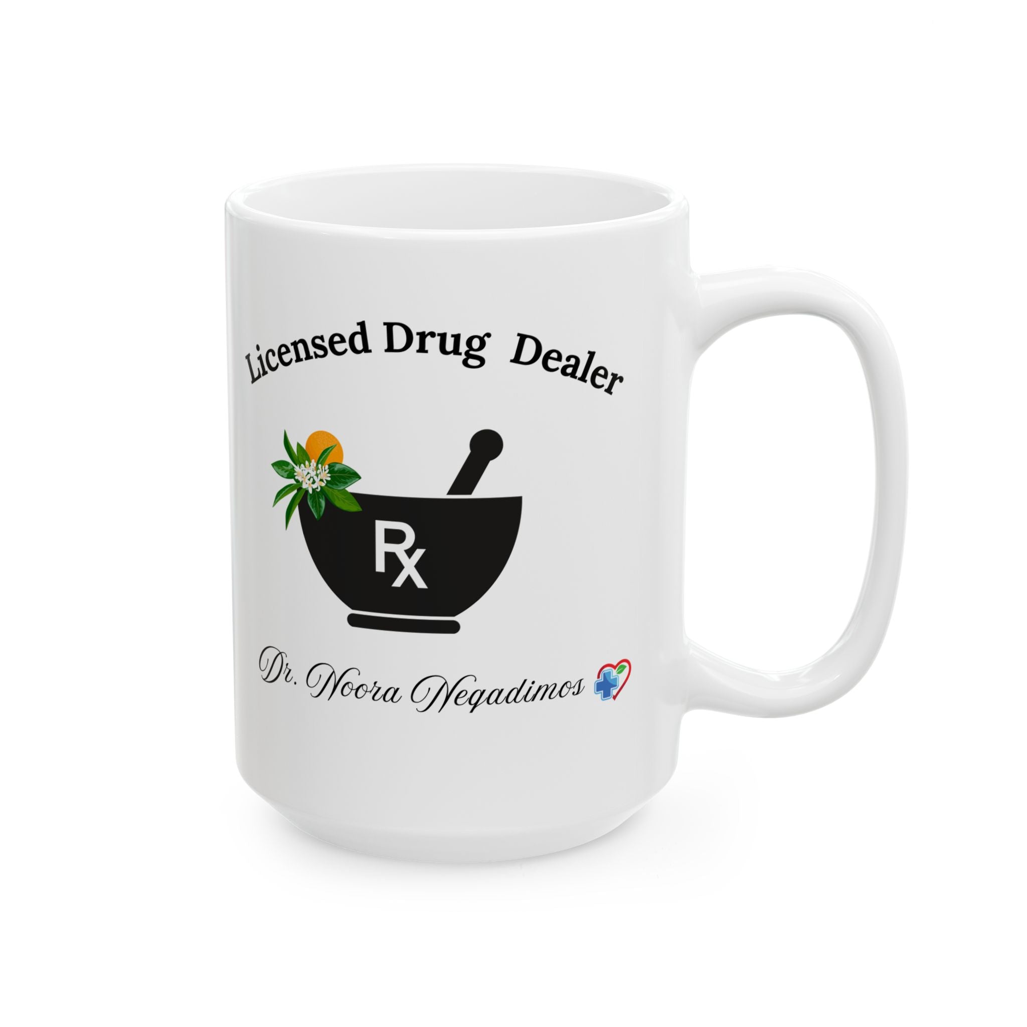 Personalized Pharmacy Doctor Mug,  Custom Ceramic Gift for Pharmacist, 11oz/15oz