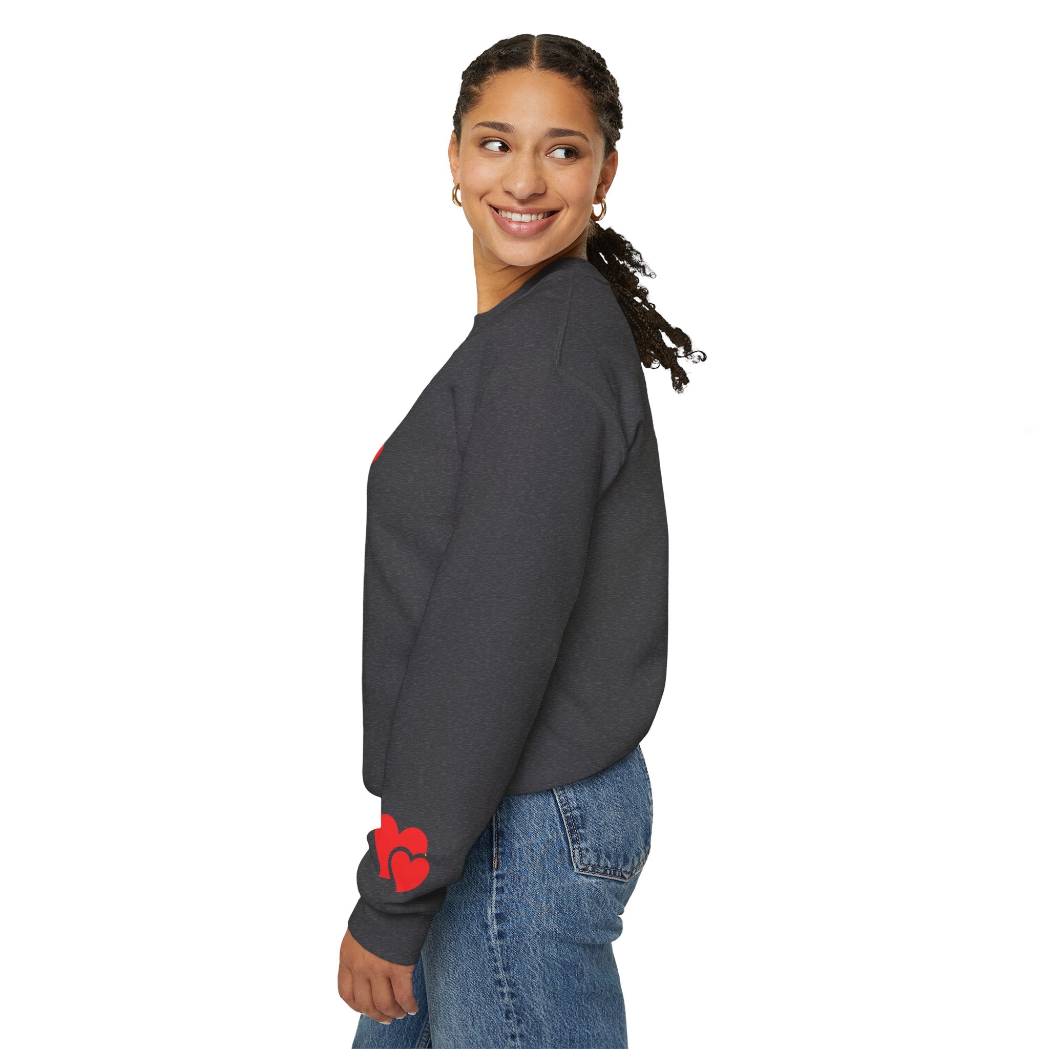 Minimal Heart Valentine Sweatshirt | Cozy Romantic Pullover