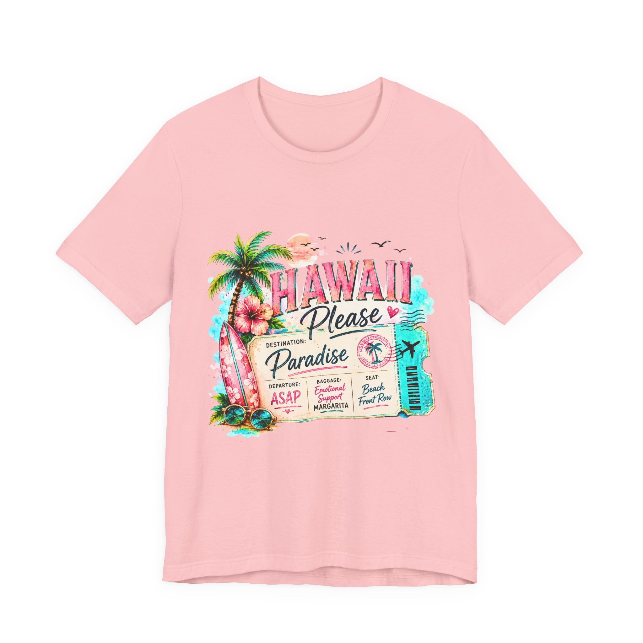 Hawaii Please Paradise Vintage Surf T-Shirt