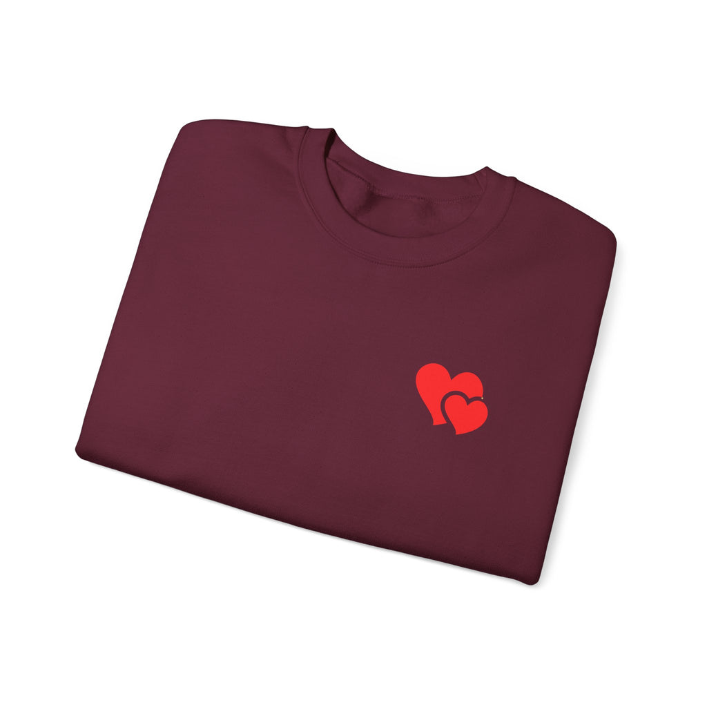 Minimal Heart Valentine Sweatshirt | Cozy Romantic Pullover