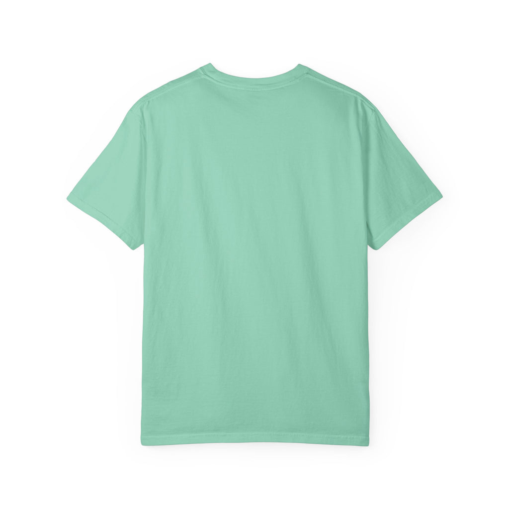Beach Buddy T-Shirt — "Wanna Be My Beach Buddy?" Tropical Coconut Sunset Tee
