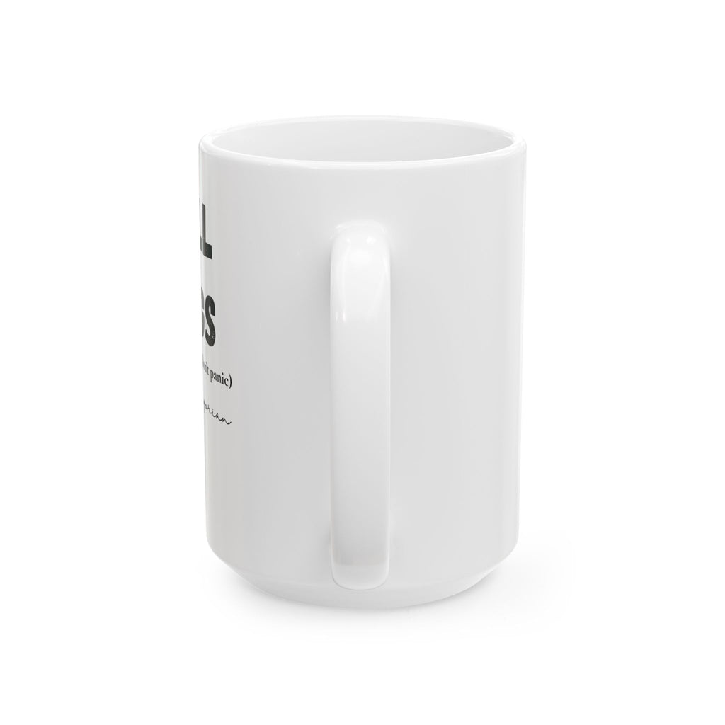 Funny Personalized Pharmacist Mug – “I Sell Drugs (With a Prescription, Don’t Panic)”
