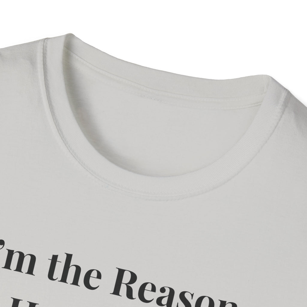Funny Fathers Day Shirt  Im the Reason Hes Tired Gift from Kids