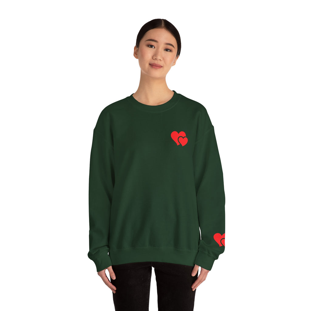 Minimal Heart Valentine Sweatshirt | Cozy Romantic Pullover