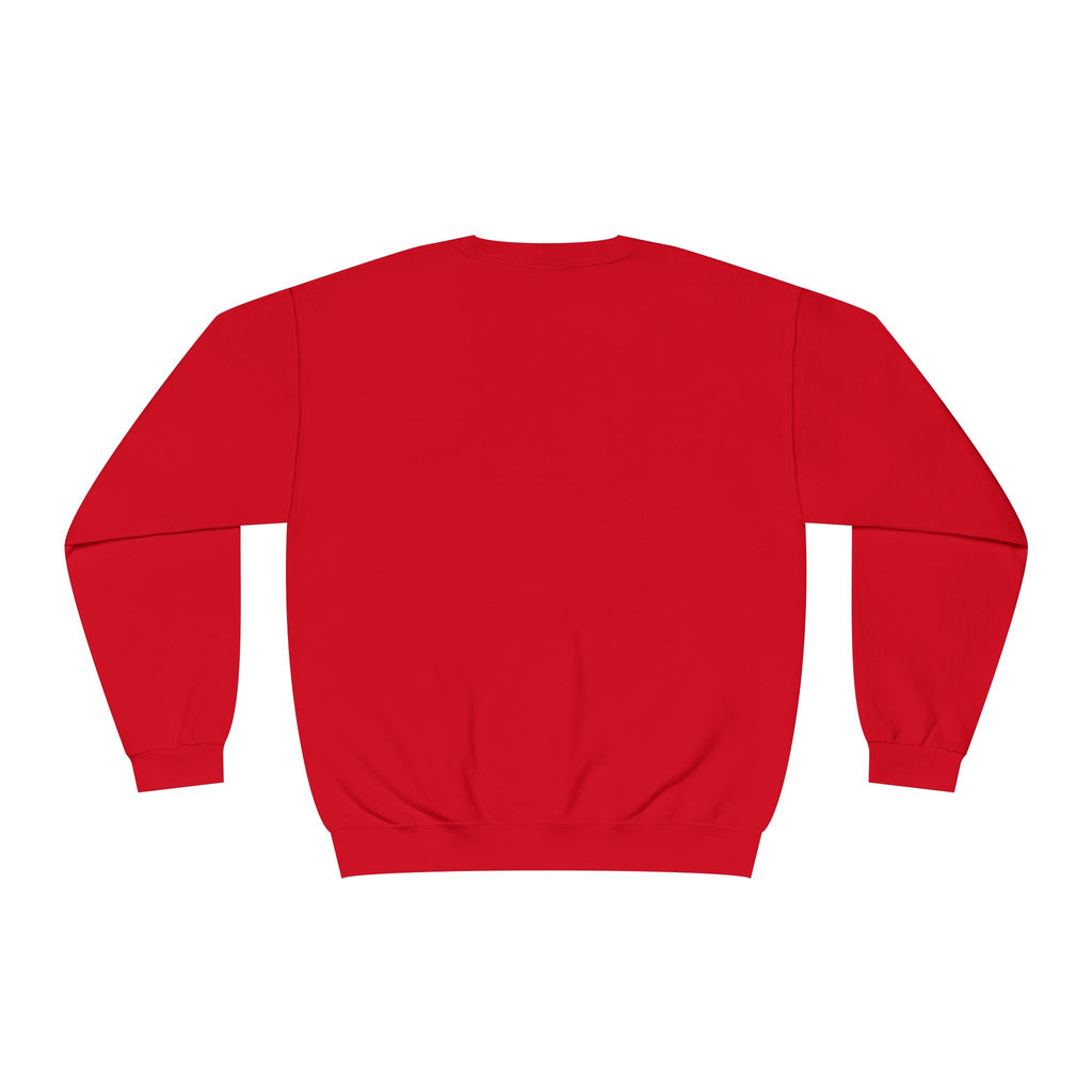 Classic White Crewneck Sweatshirt – Unisex Cozy Pullover