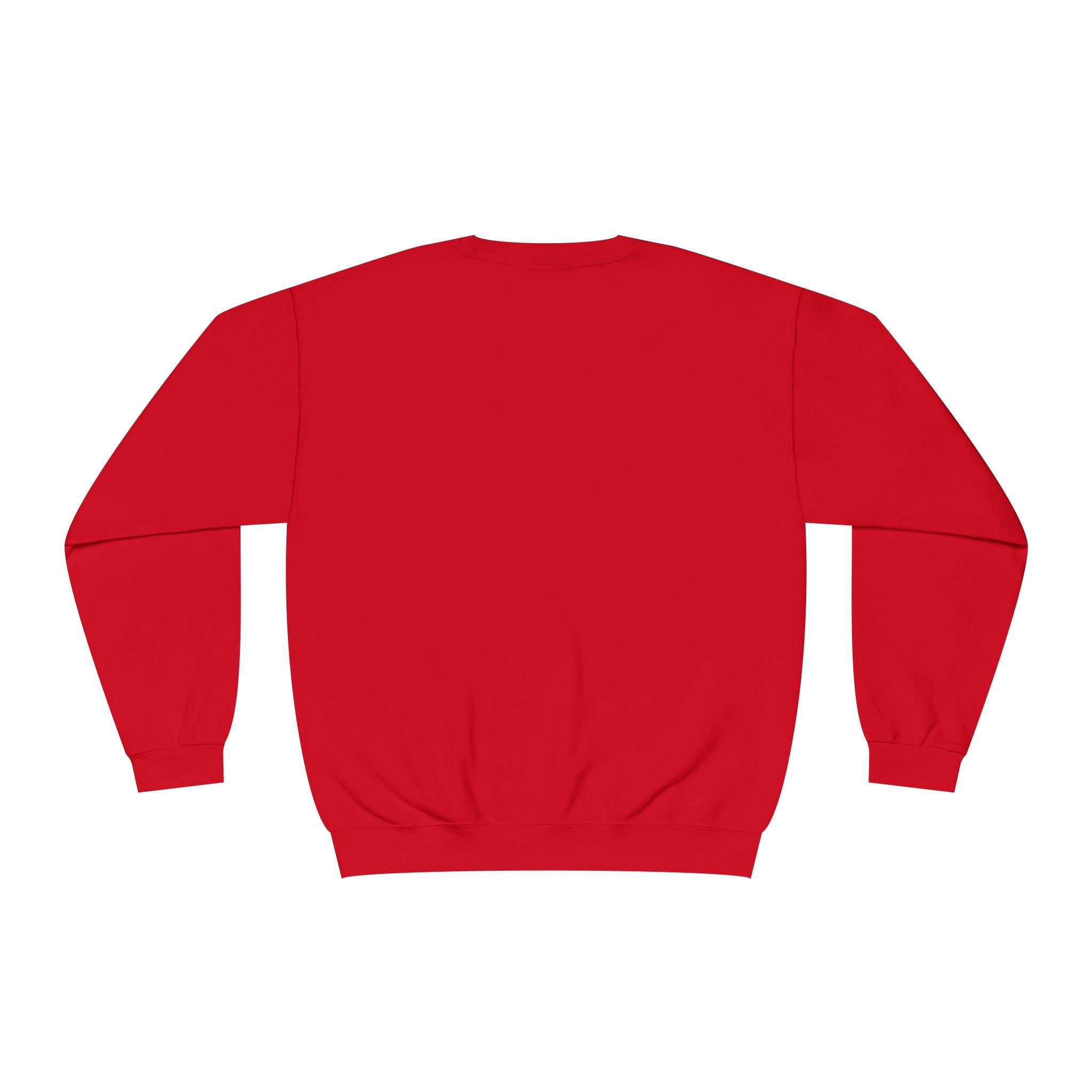 Classic White Crewneck Sweatshirt – Unisex Cozy Pullover