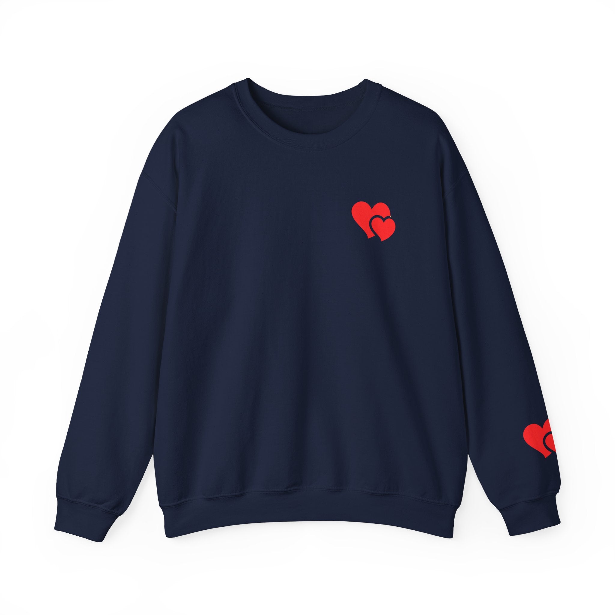 Minimal Heart Valentine Sweatshirt | Cozy Romantic Pullover