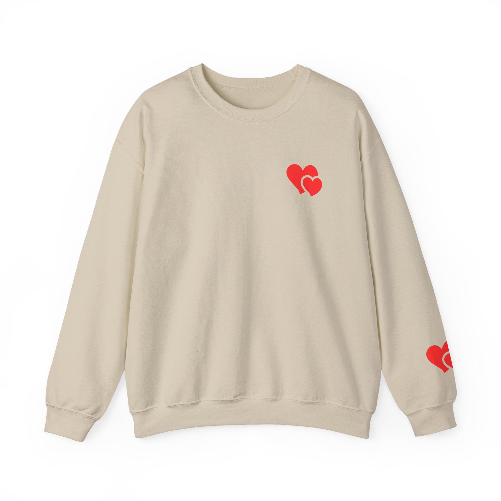 Minimal Heart Valentine Sweatshirt | Cozy Romantic Pullover