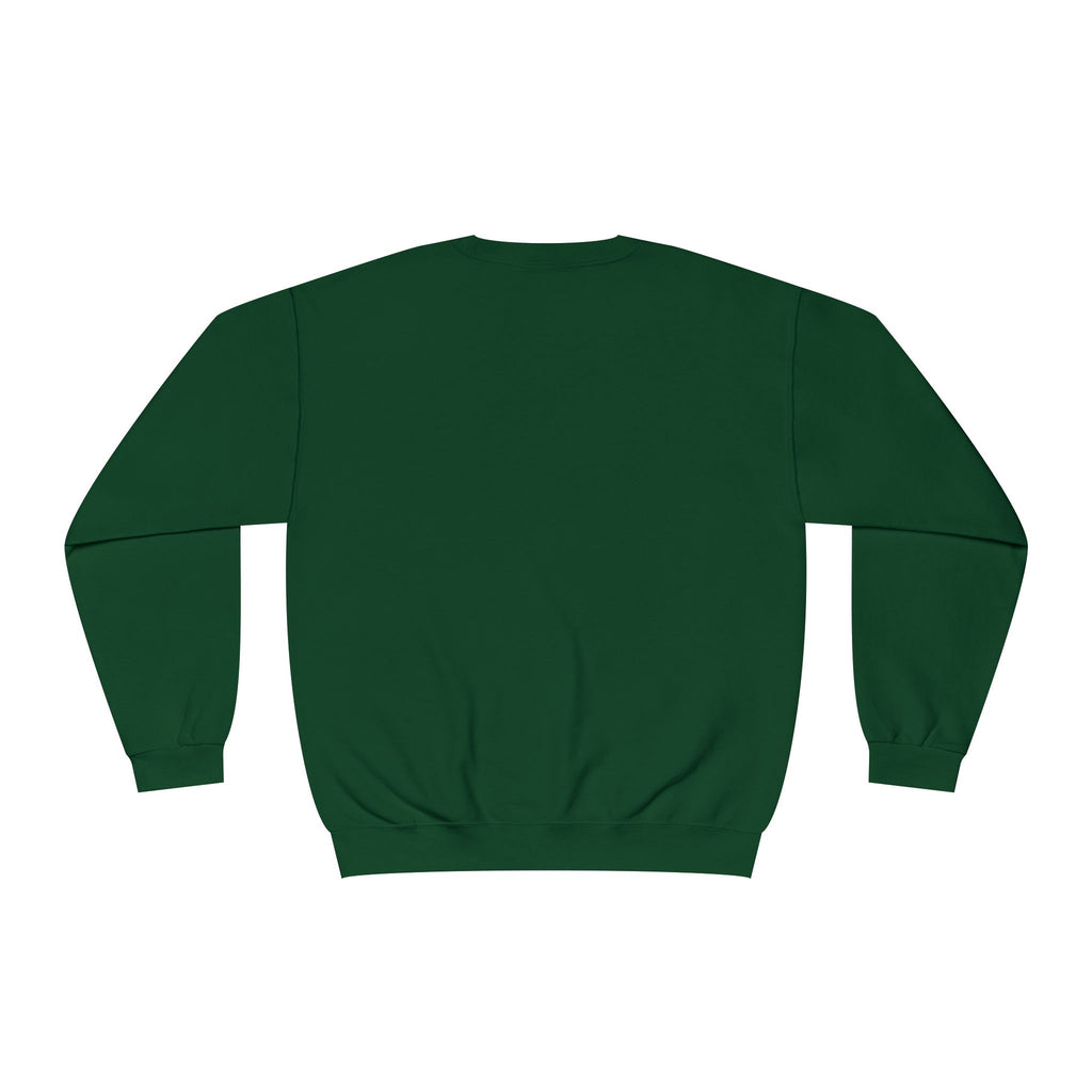 Classic White Crewneck Sweatshirt – Unisex Cozy Pullover