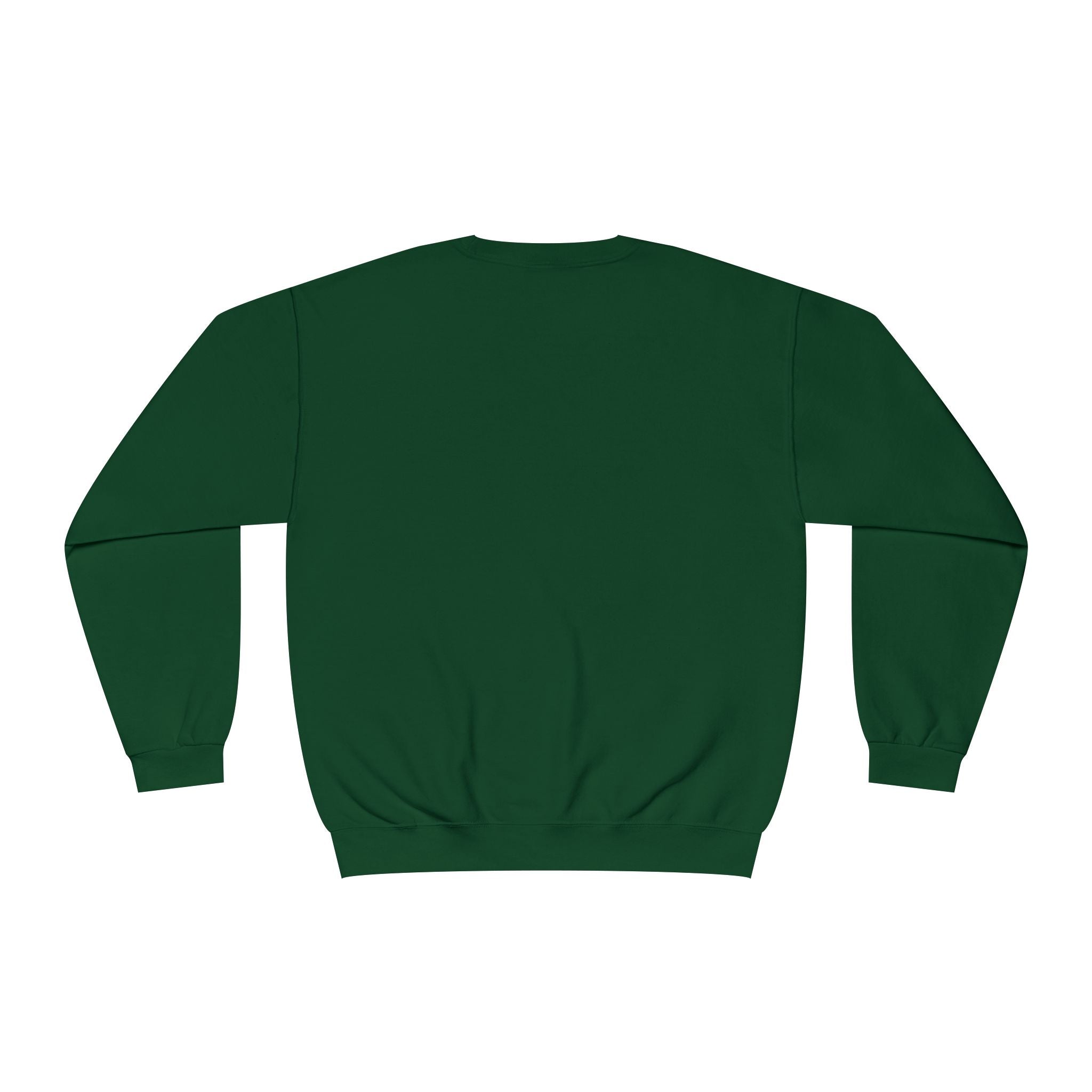 Classic White Crewneck Sweatshirt – Unisex Cozy Pullover