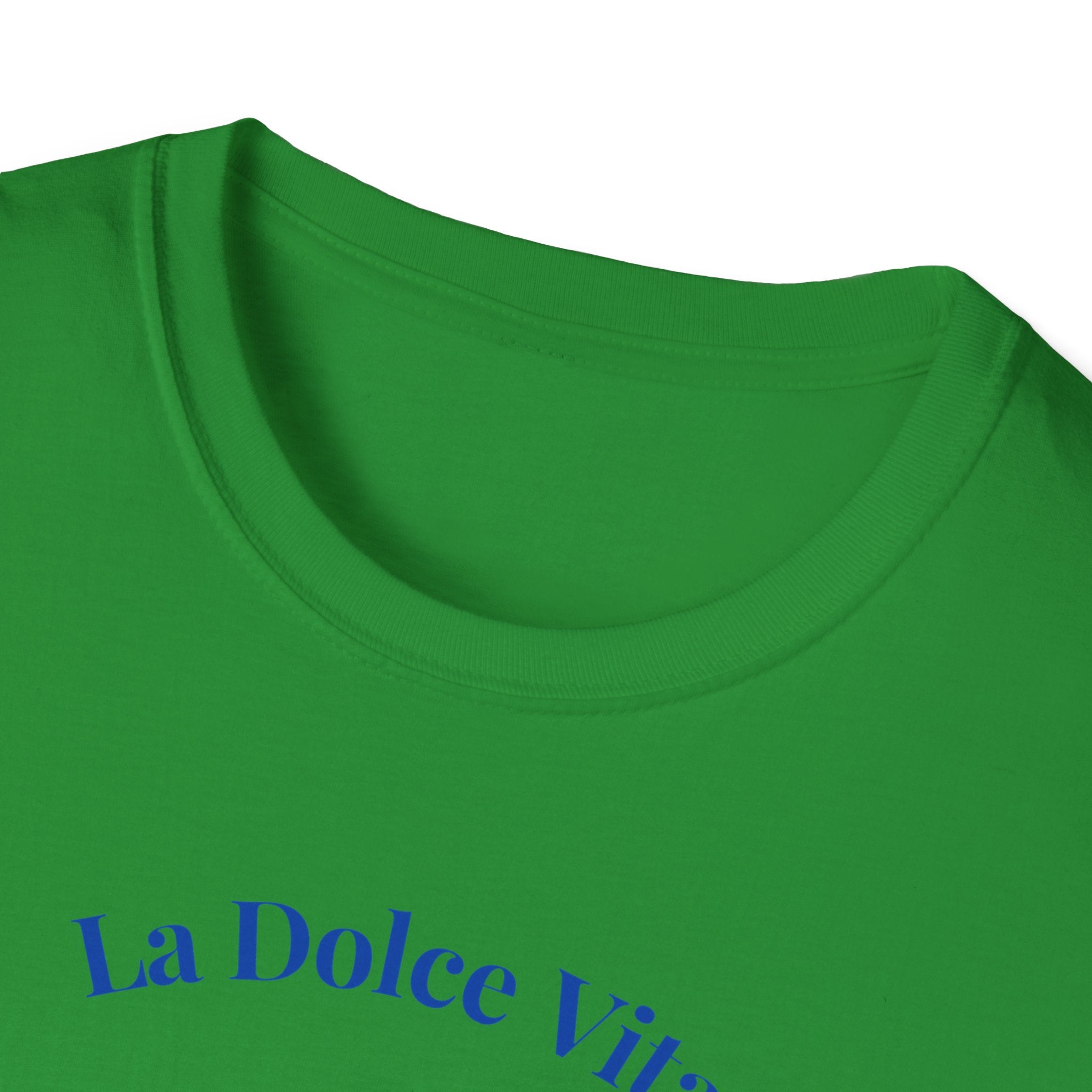 La Dolce Vita Graphic Tee | Floral Lemon & Lavender T-Shirt | Unisex Softstyle.