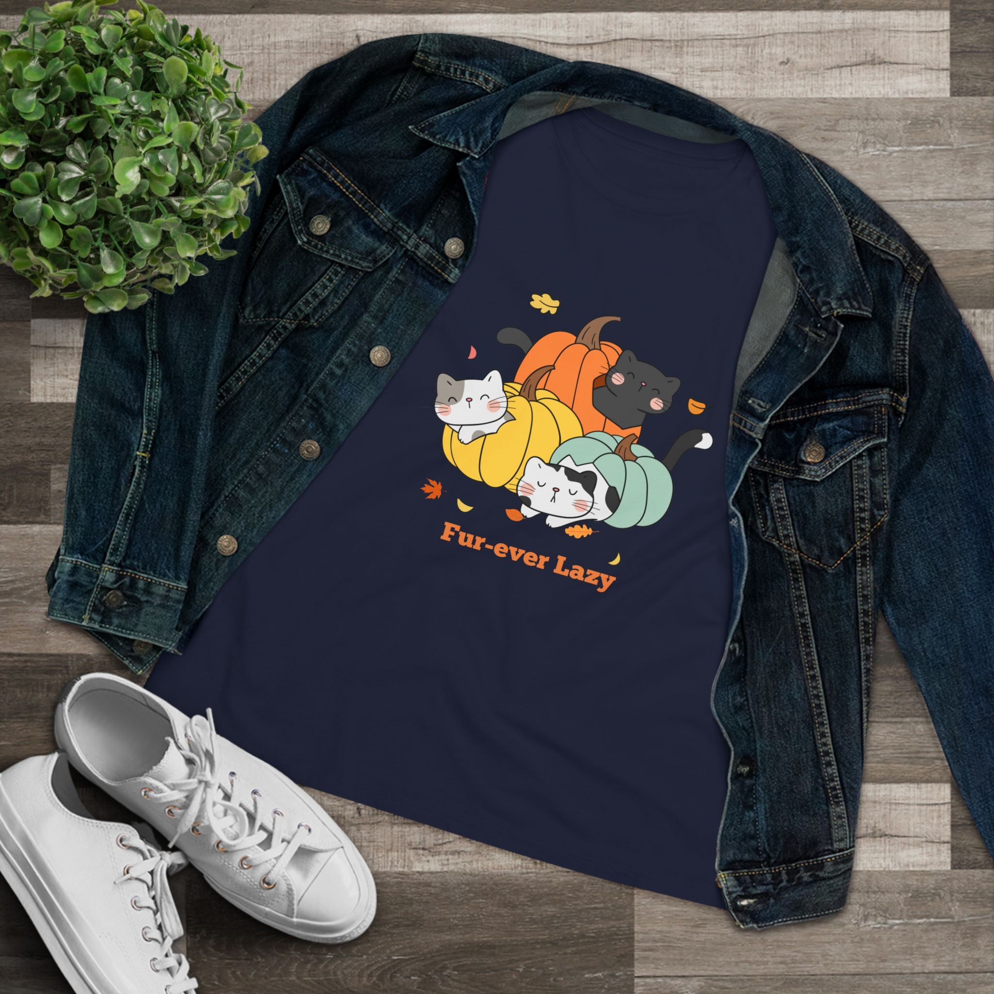 Cute Cat Lovers Tee, Funny Cat Apparel, Gift for Pet Owners, Lazy Cat Shirt, Fall Fashion