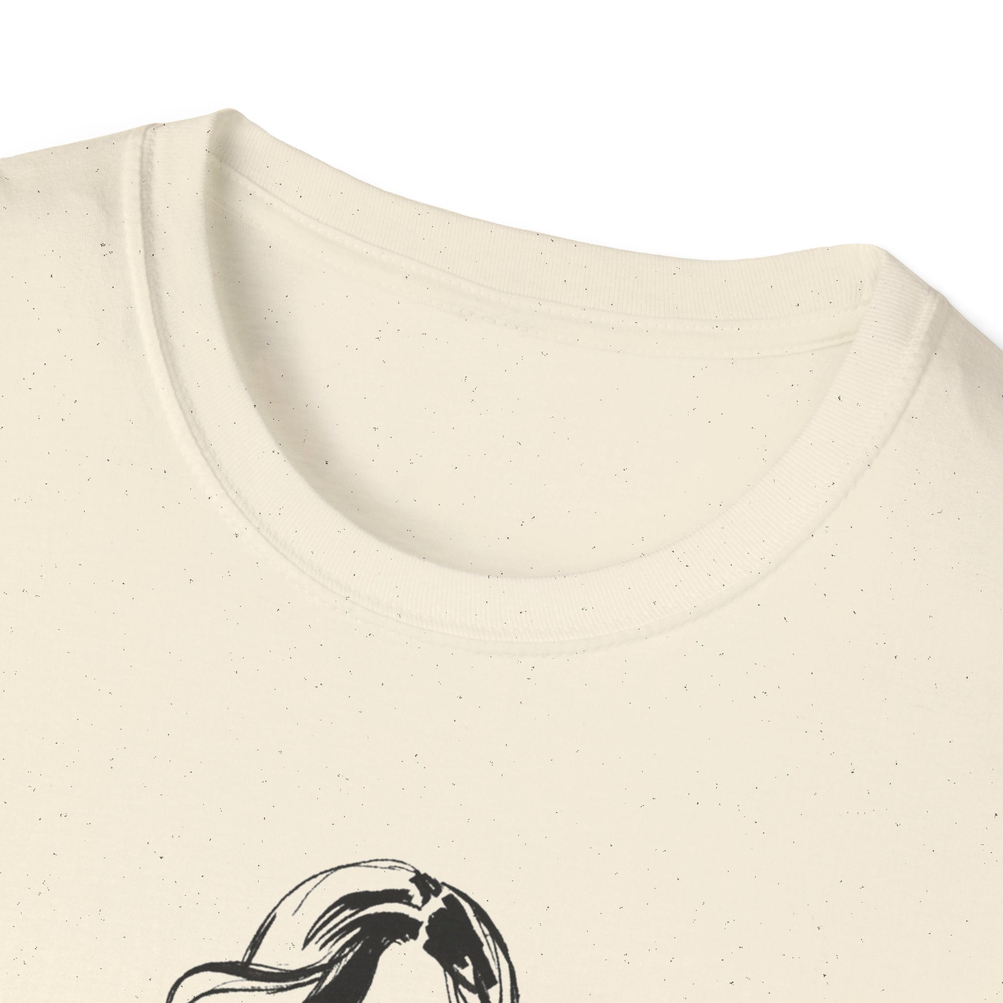 Classy & Confident Minimalist Woman Illustration T-Shirt