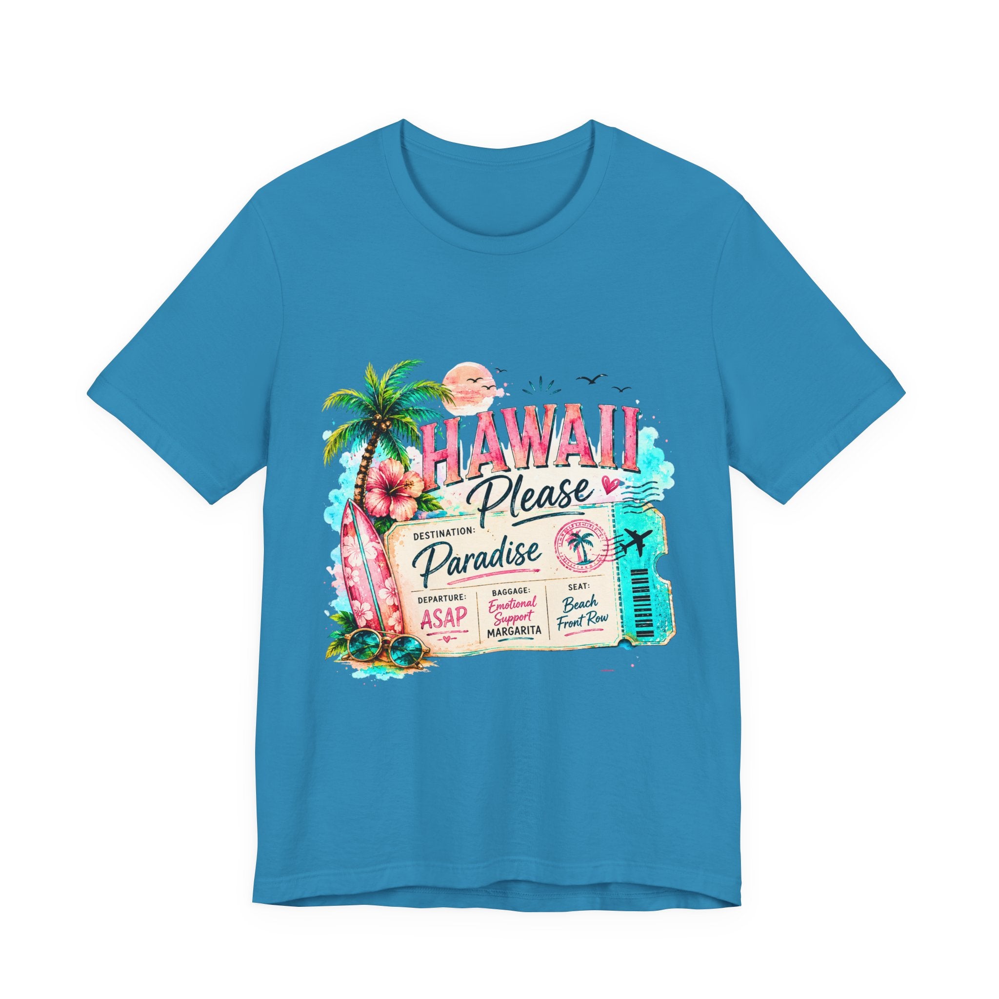 Hawaii Please Paradise Vintage Surf T-Shirt
