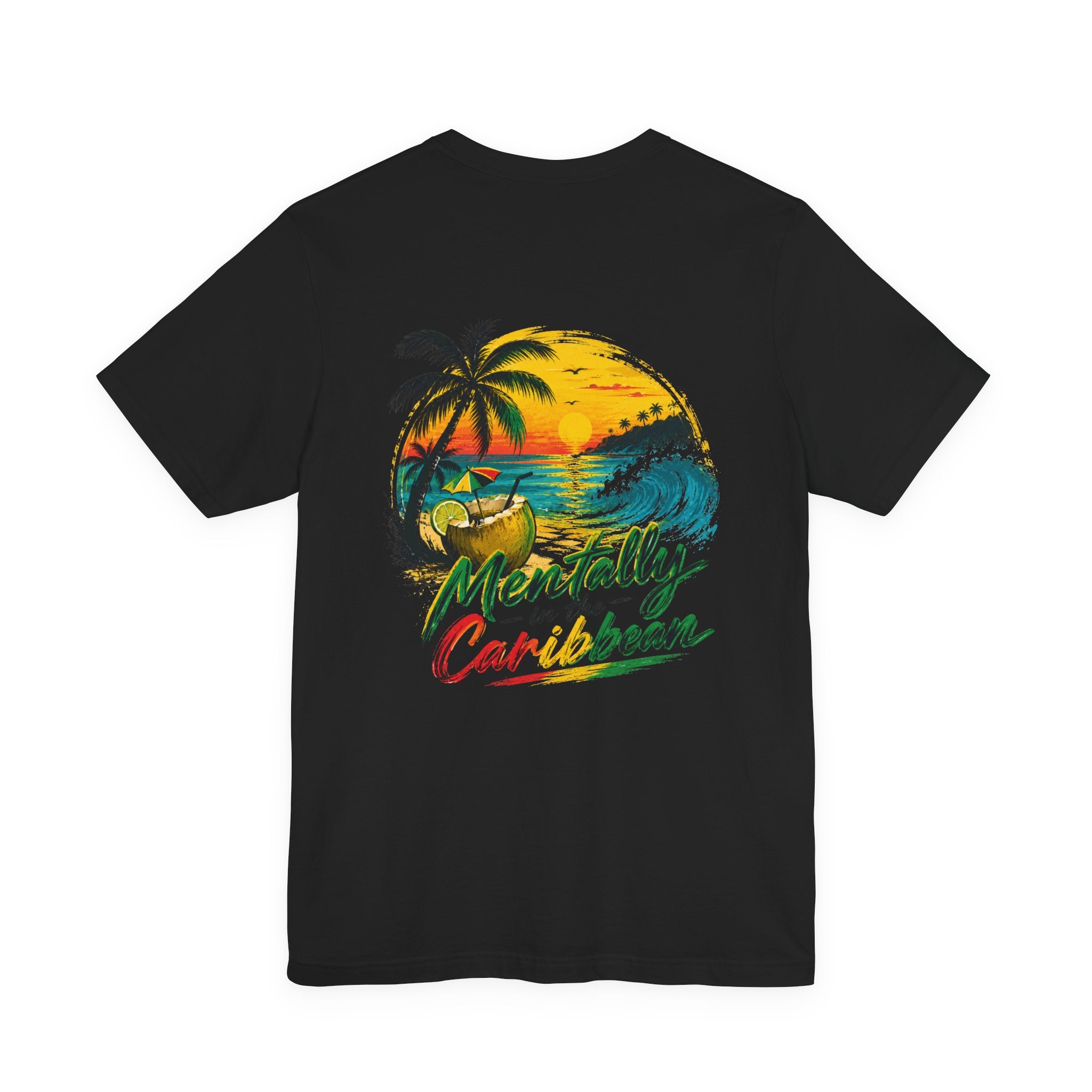 Mentally in the Caribbean | Tropical Vacation Tee