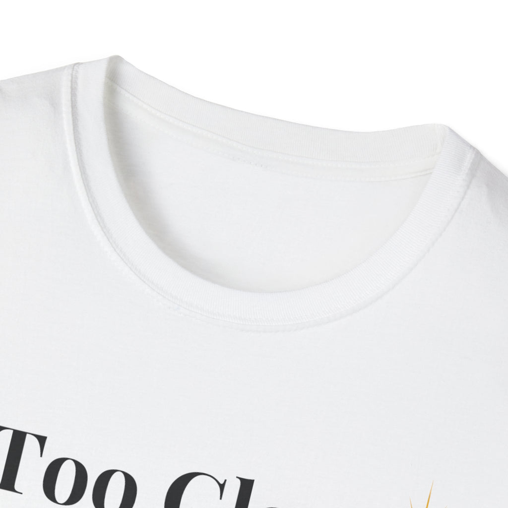 Too Glam to Give a Damn T-Shirt | Funny Sassy Graphic Tee | Empowering Quote Shirt | Feminine Aesthetic Tee | Gift for Her